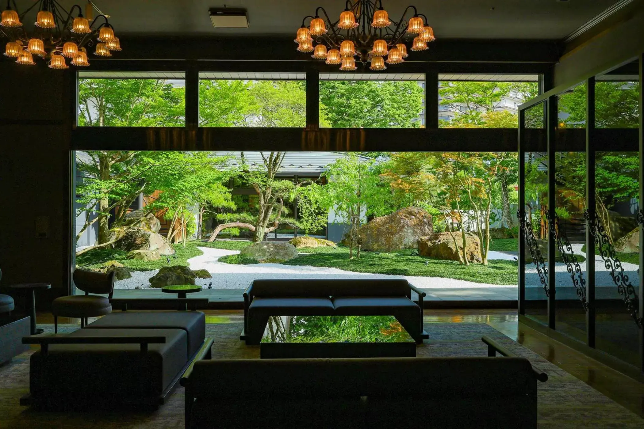 Lobby or reception in TAOYA Akiu Lobby or reception in TAOYA Akiu