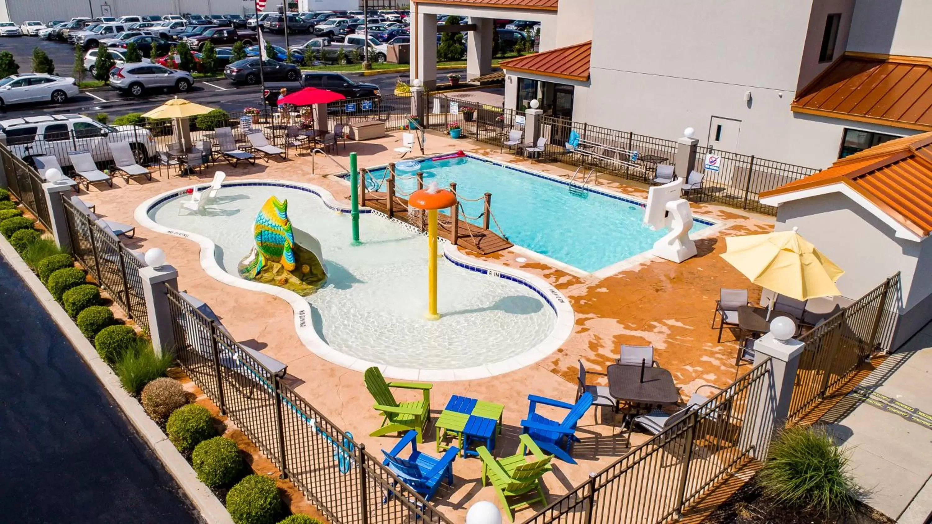 Swimming pool, Pool View in Sleep Inn & Suites Rehoboth Beach