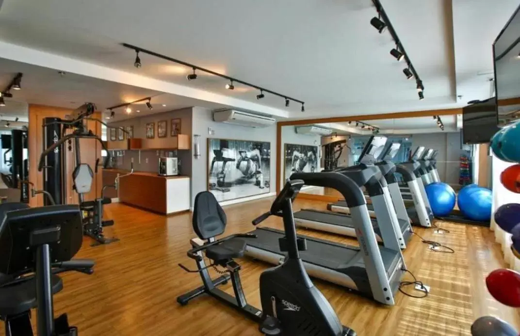Fitness centre/facilities in FLAT Pelinca América Fitness centre/facilities in FLAT Pelinca América
