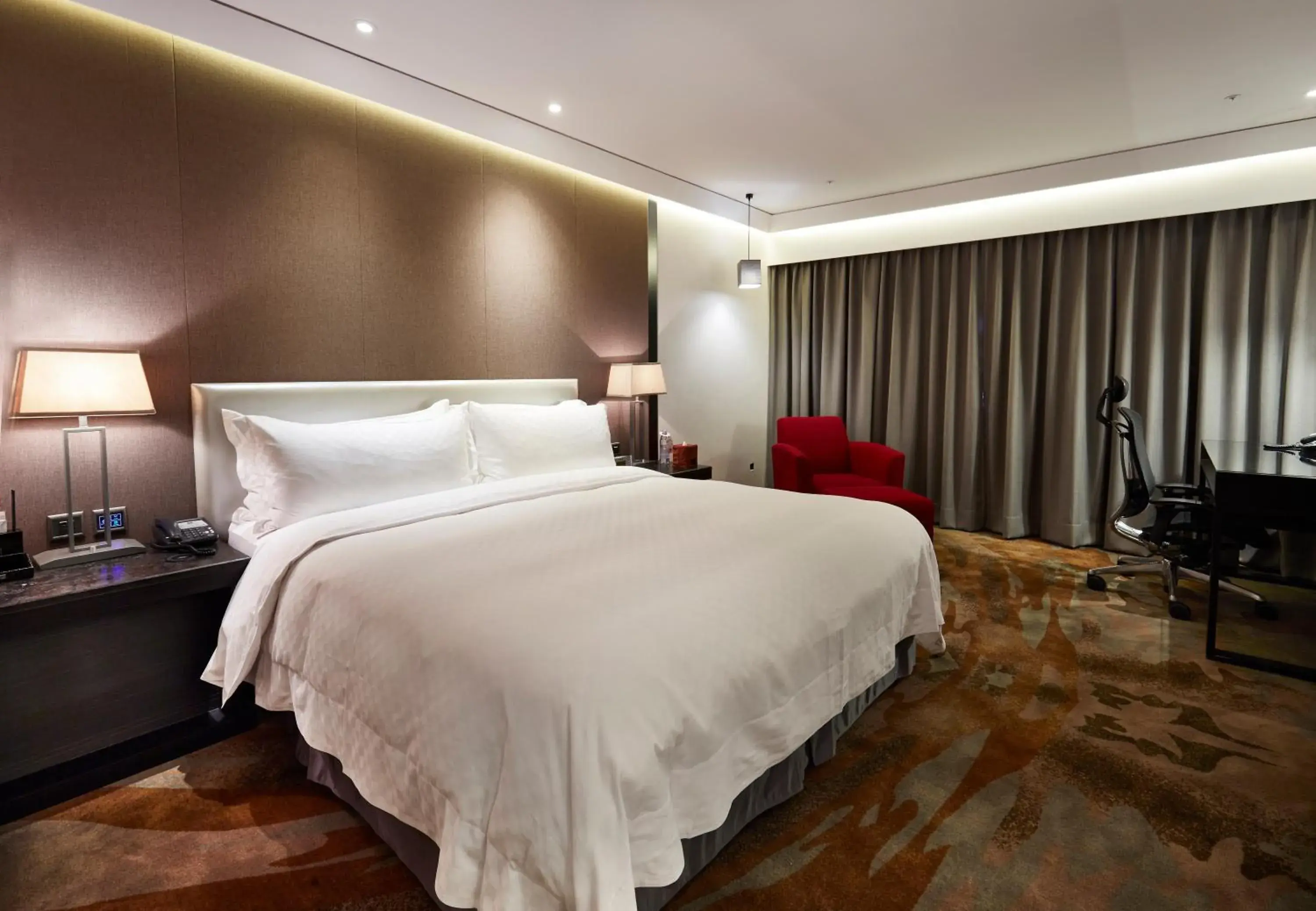 Bed in Tango Hotel Taichung