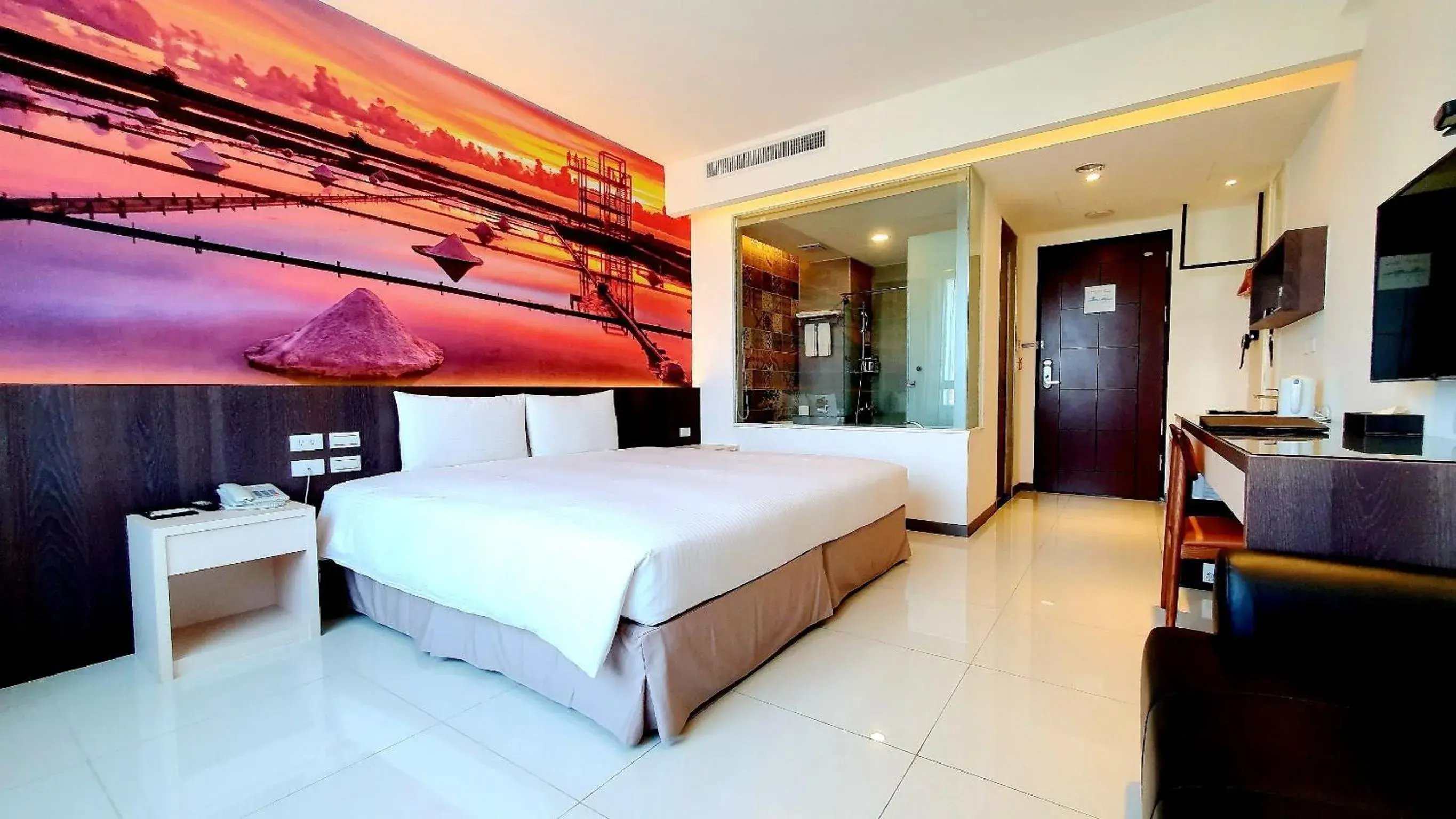 Bed in Larchotel Bed in Larchotel