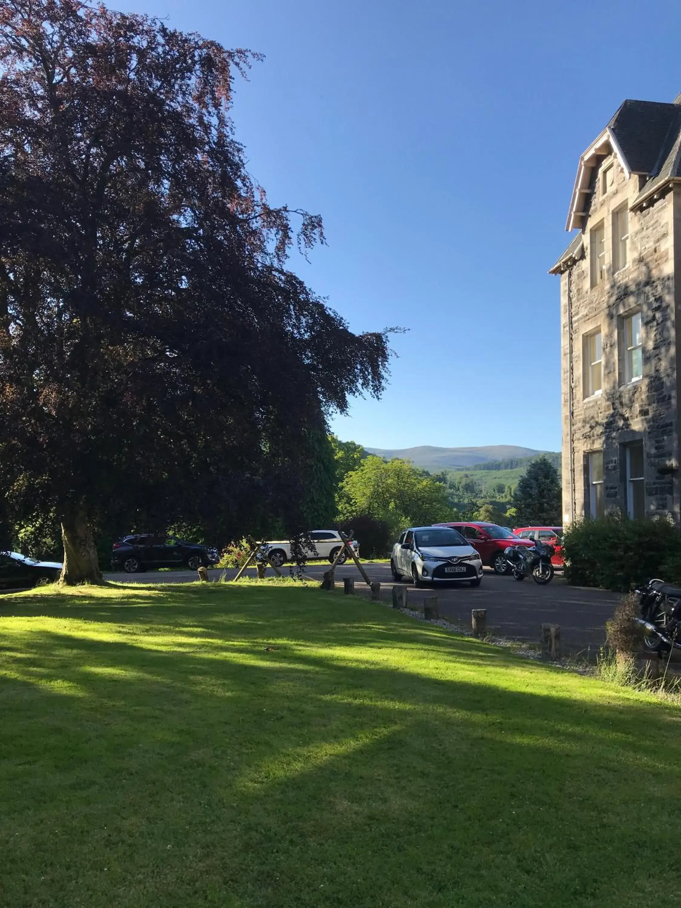 Garden view, Garden in Ben Wyvis Hotel