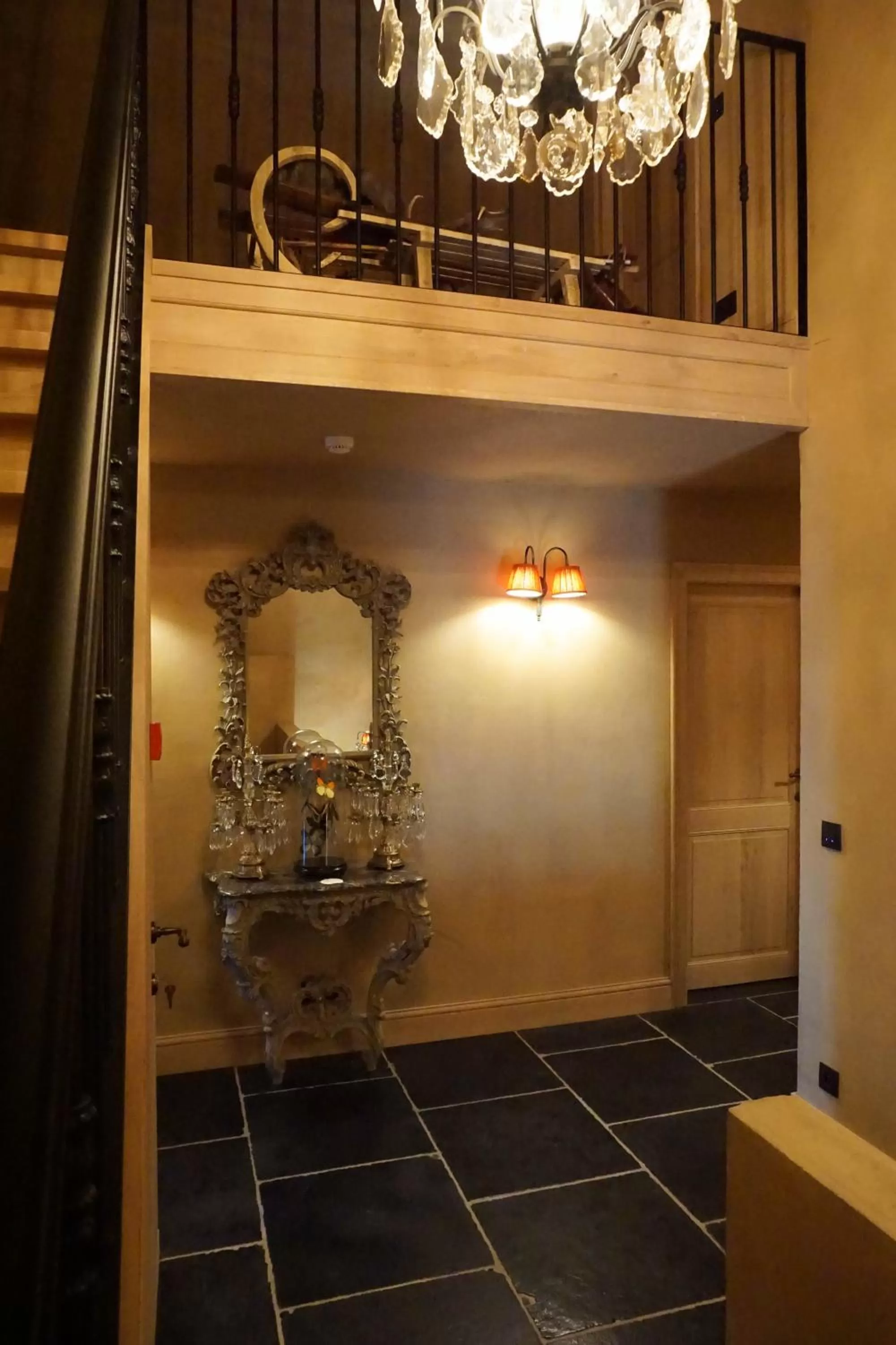 Decorative detail in Boutique Hotel De Brakelhoen