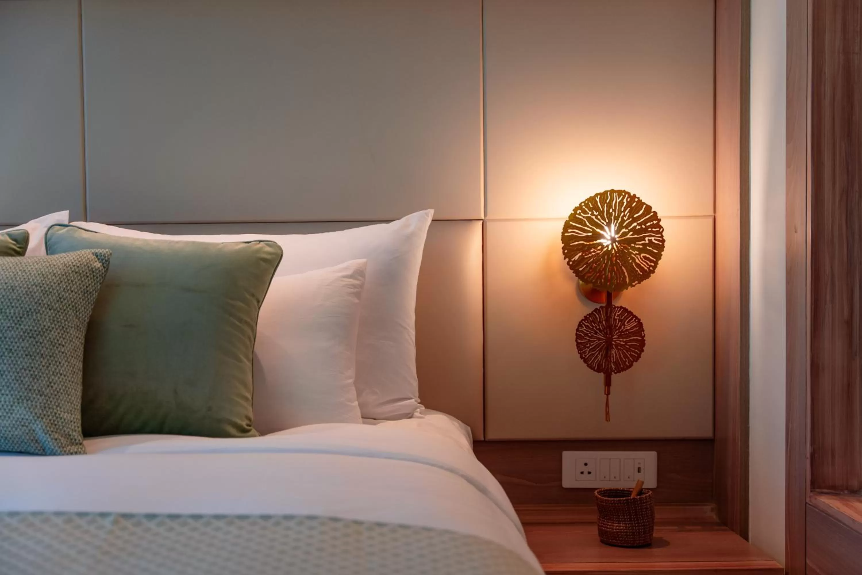 Bed in The Greenwood Guwahati - A Luxury Boutique Hotel