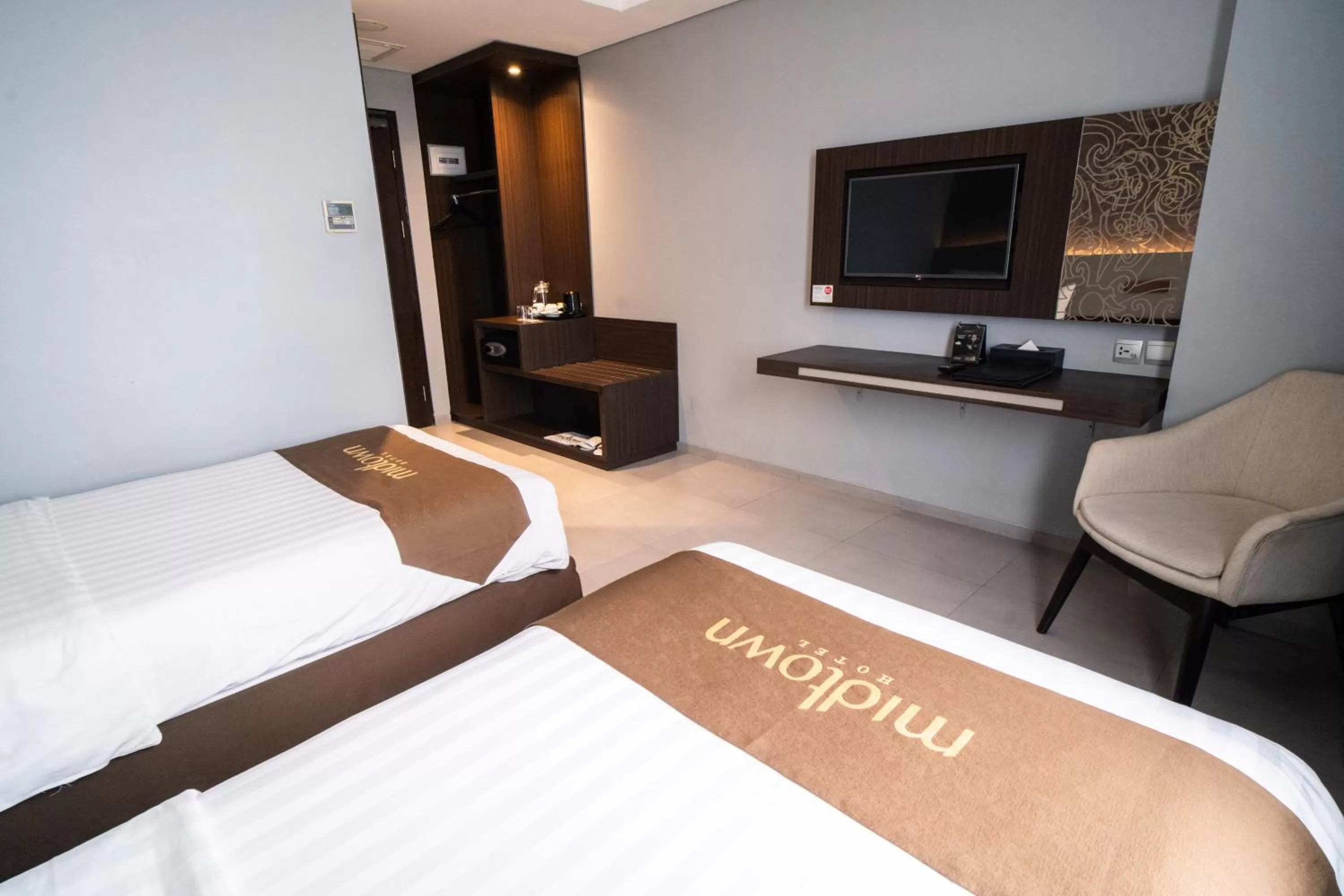 Bed in Midtown Hotel Samarinda