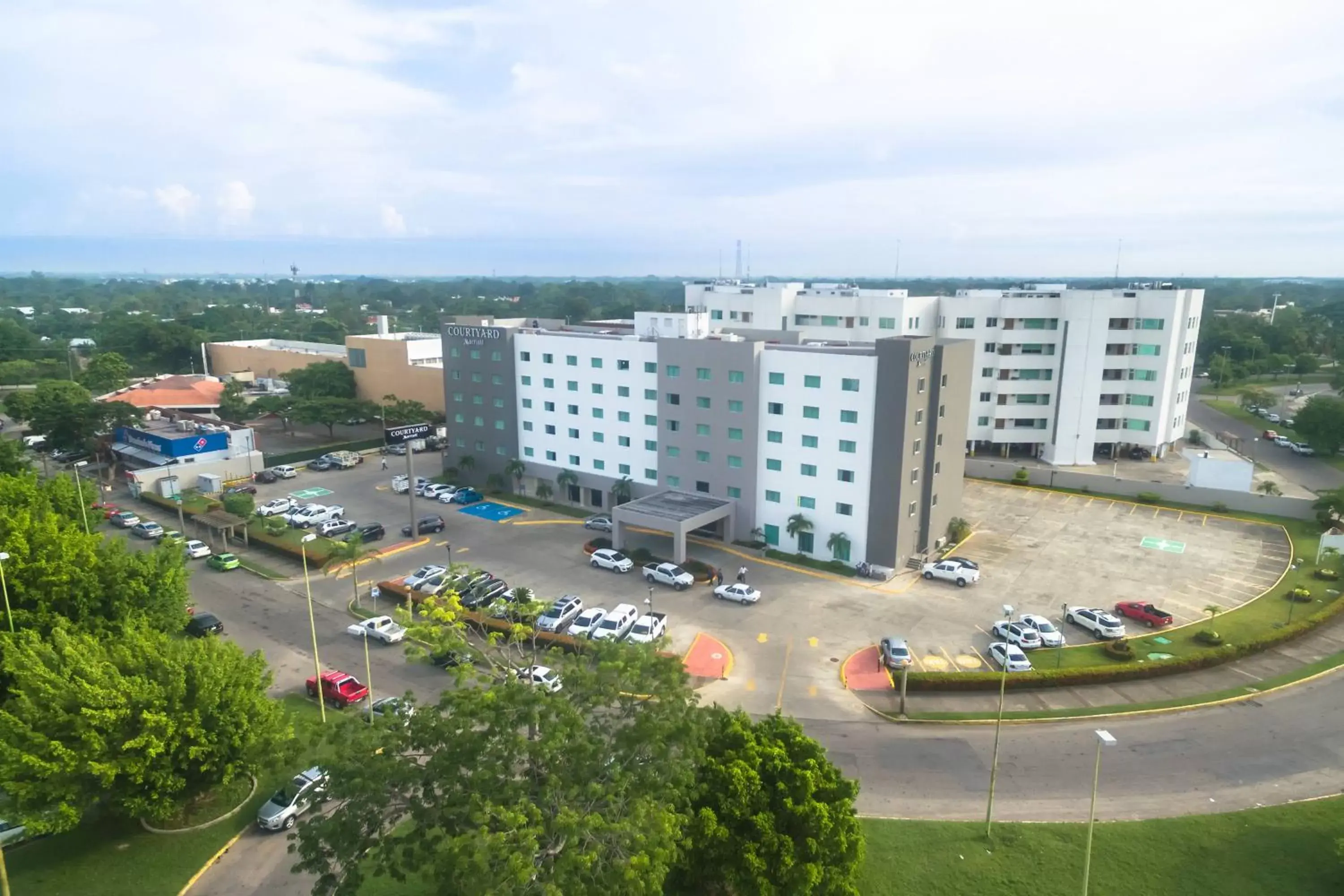 Property building, Bird's-eye View in Courtyard by Marriott Villahermosa Tabasco