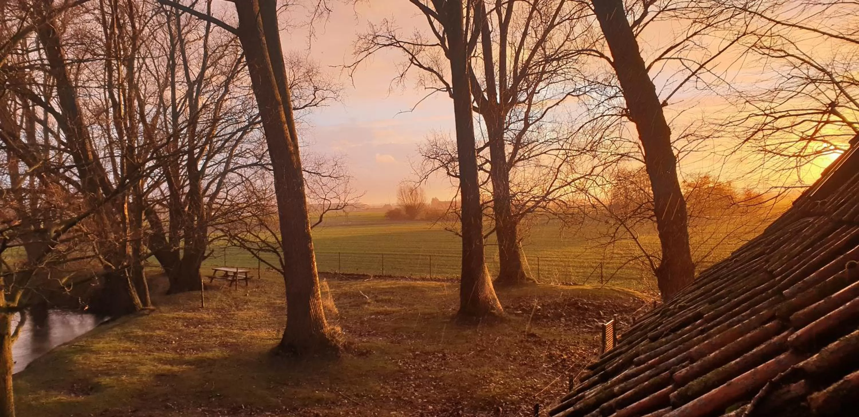 Natural landscape in Hotel Landhuis 't Wilgenerf
