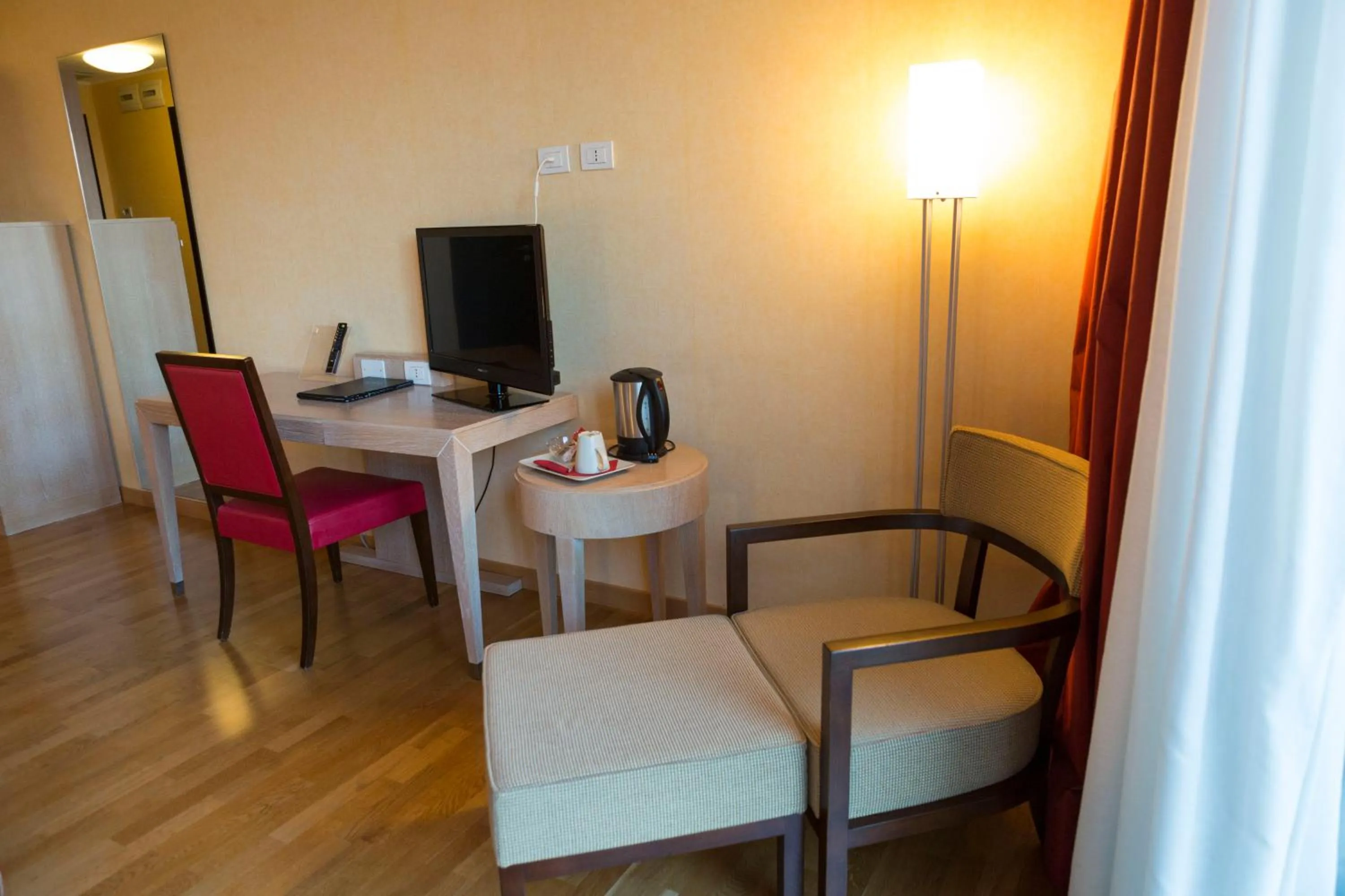 Seating area in Klass Hotel