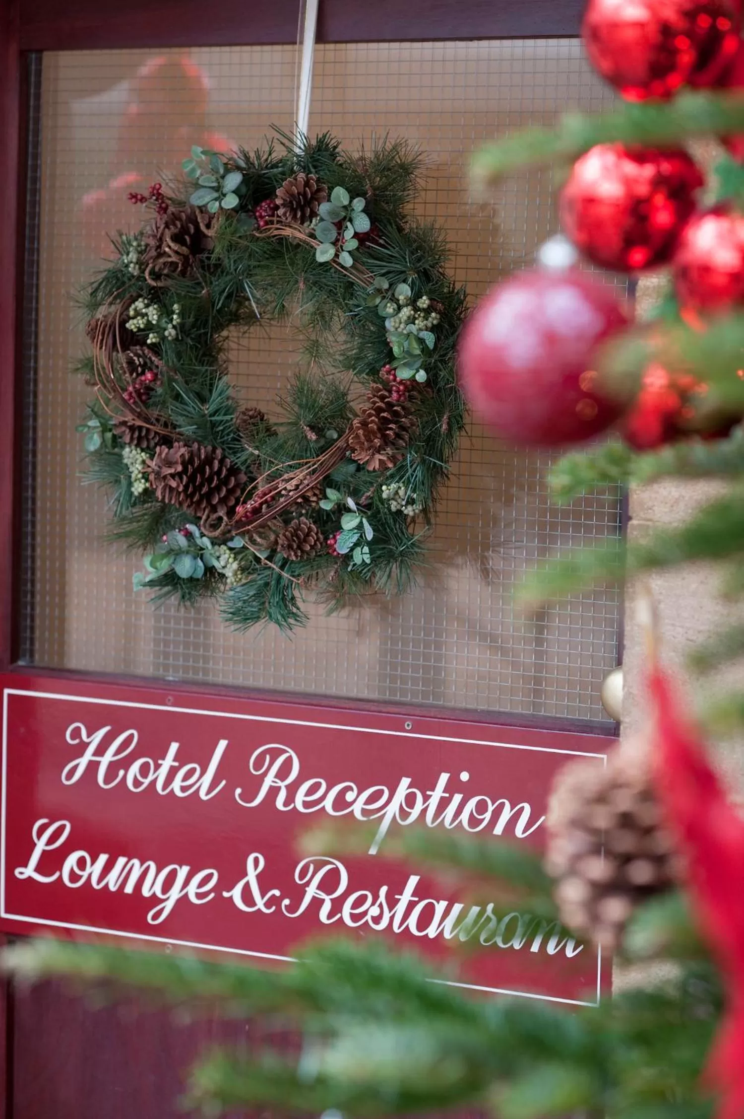 Winter in The Grange at Oborne