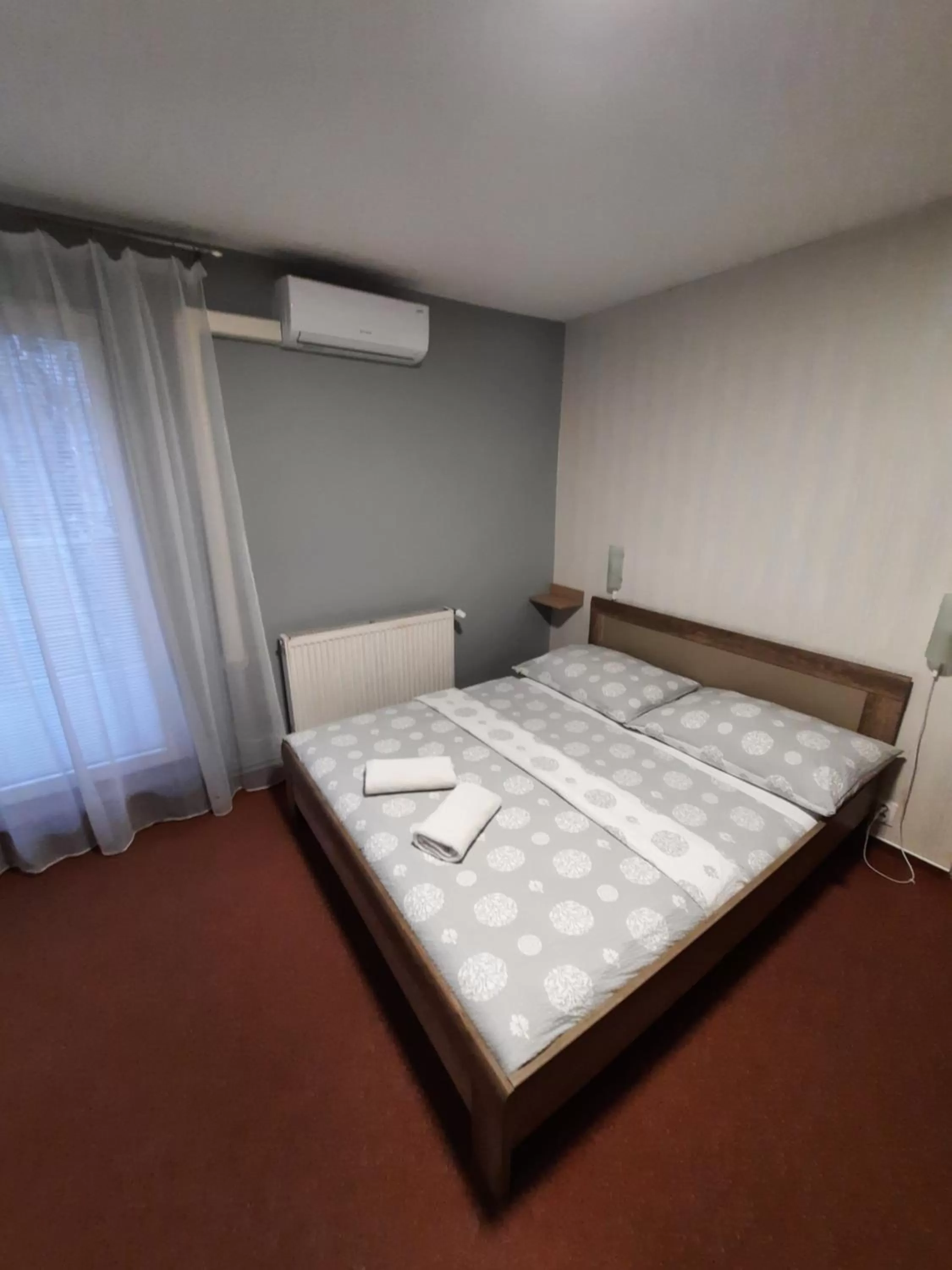 Bed in Hotel Boršičanka