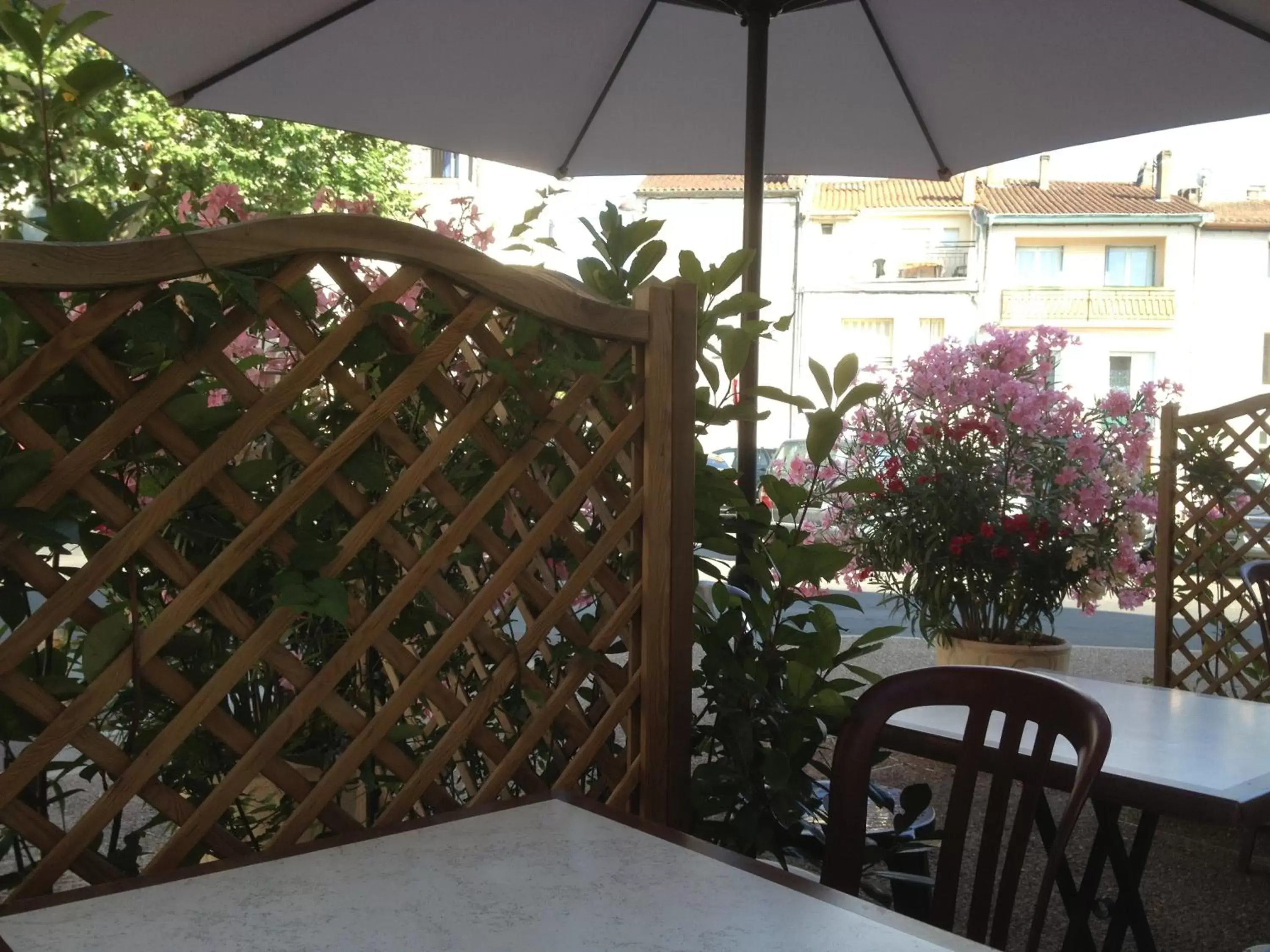 Balcony/Terrace in Hotel des Remparts