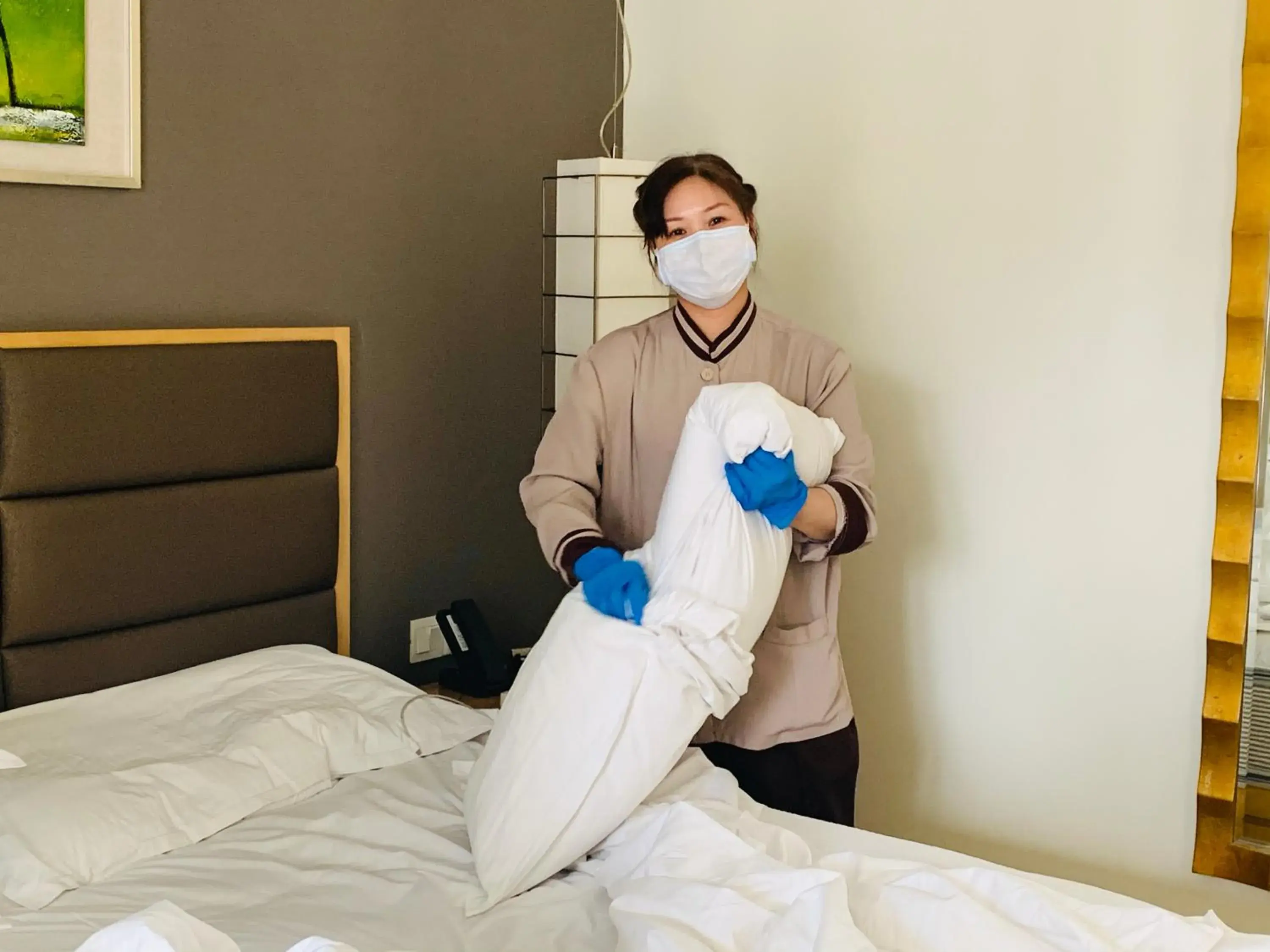 Bedroom in Oakwood Residence Shanghai Bedroom in Oakwood Residence Shanghai