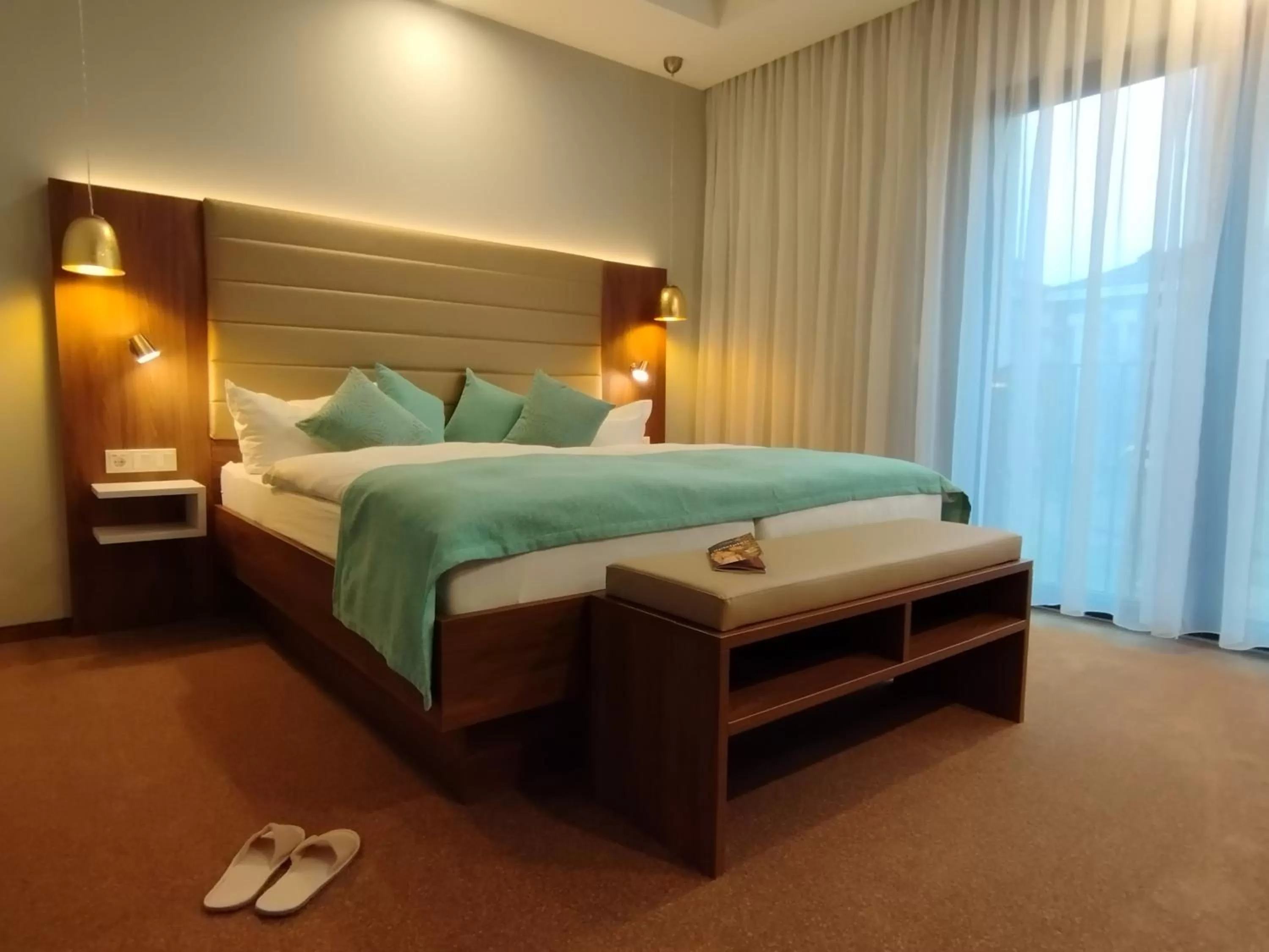 Bed in Hotel Herzog Georg