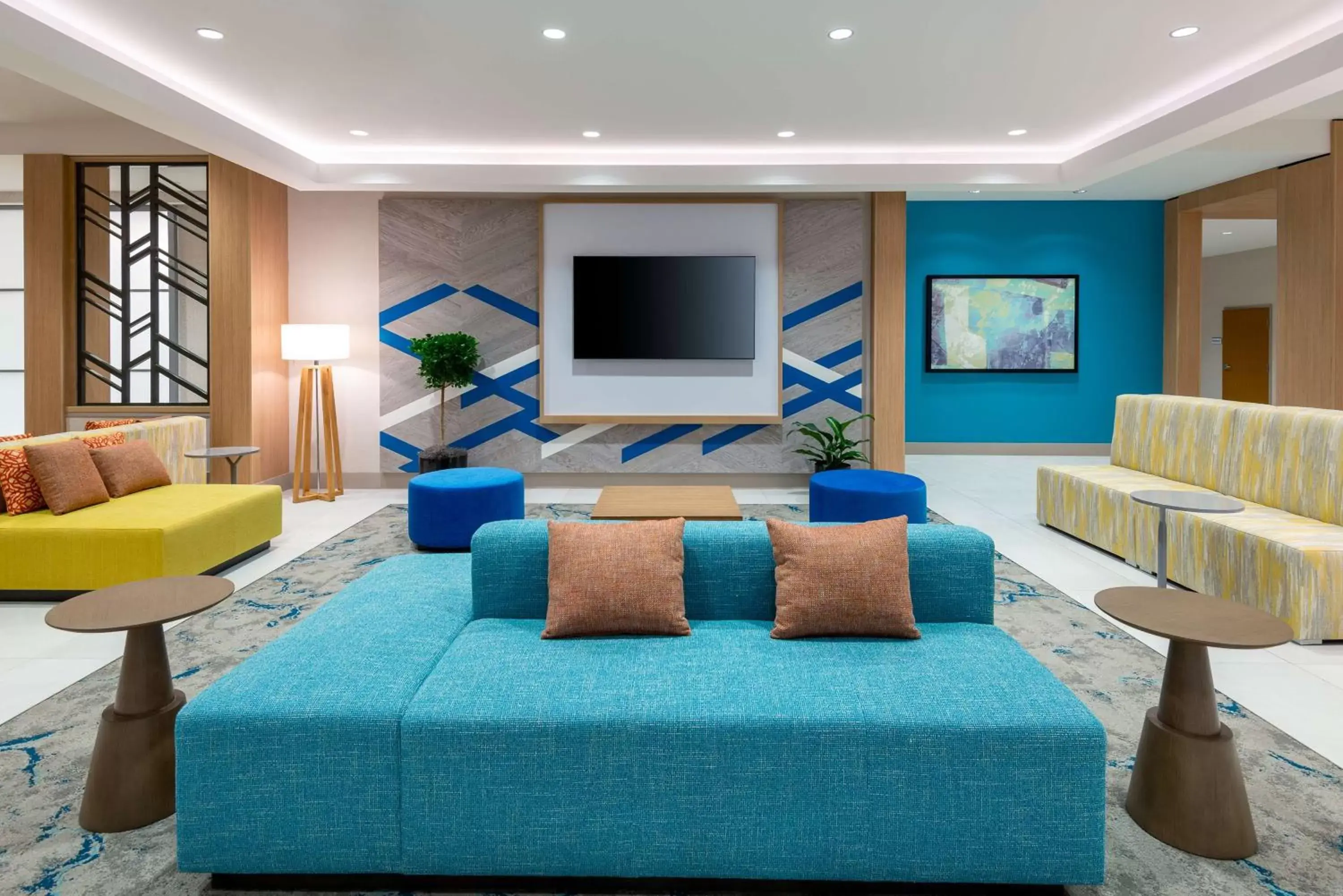 Lobby or reception in Hilton Garden Inn Panama City Airport, Fl Lobby or reception in Hilton Garden Inn Panama City Airport, Fl