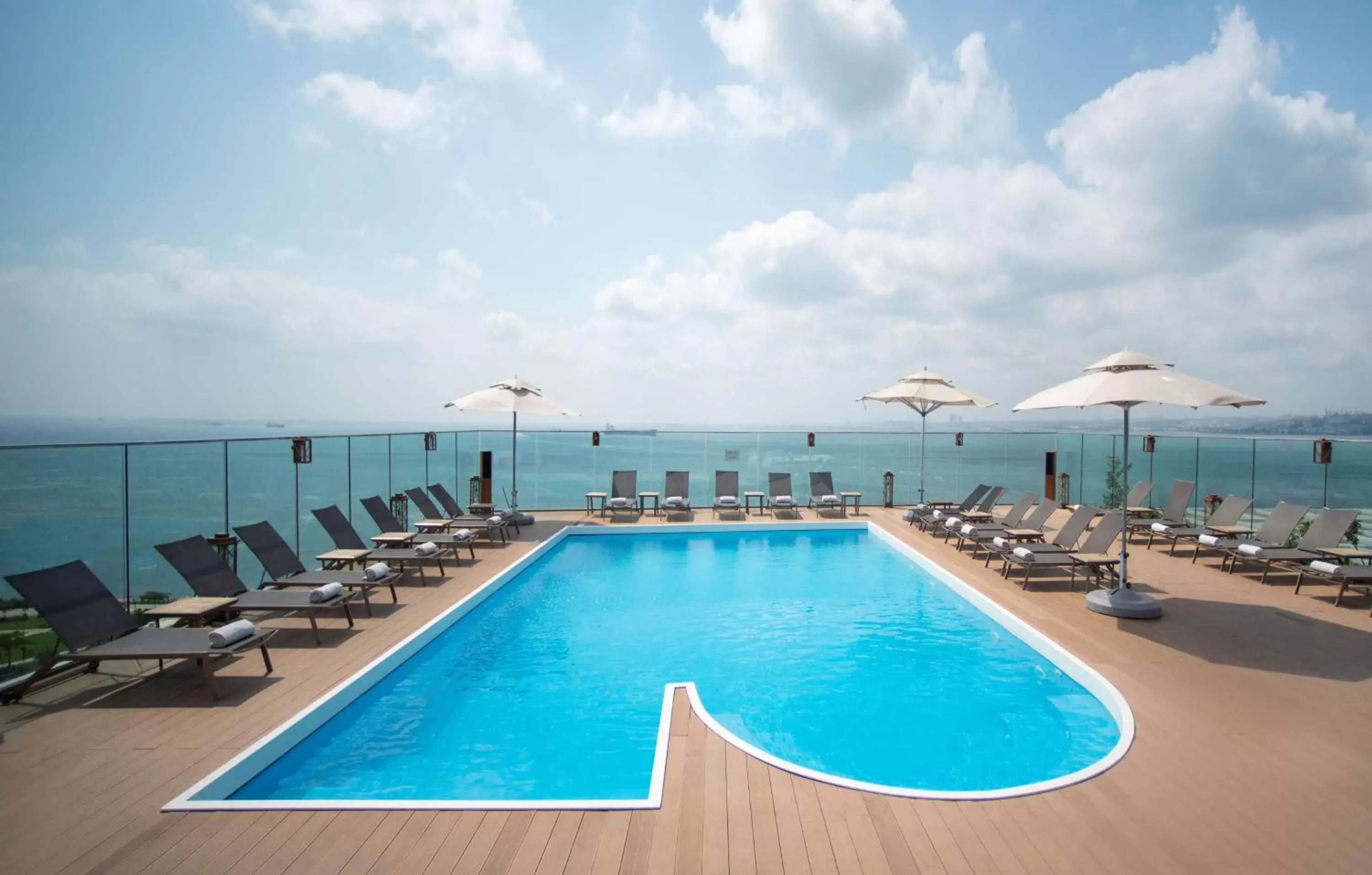 Pool view, Swimming Pool in DoubleTree By Hilton Istanbul - Moda