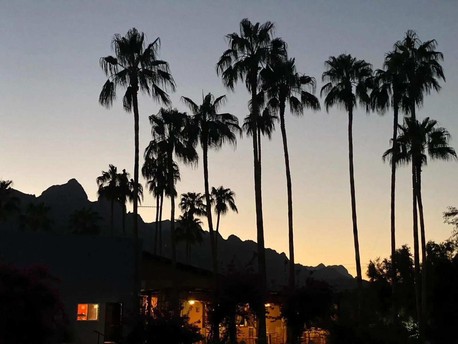 Mountain view in Tripui Hotel