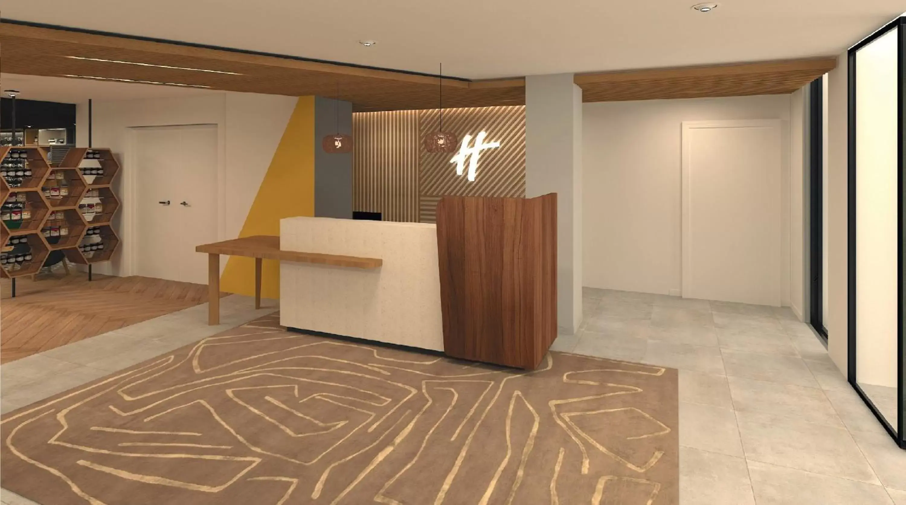 Property building, Lobby/Reception in Holiday Inn Dijon Sud - Longvic, an IHG Hotel