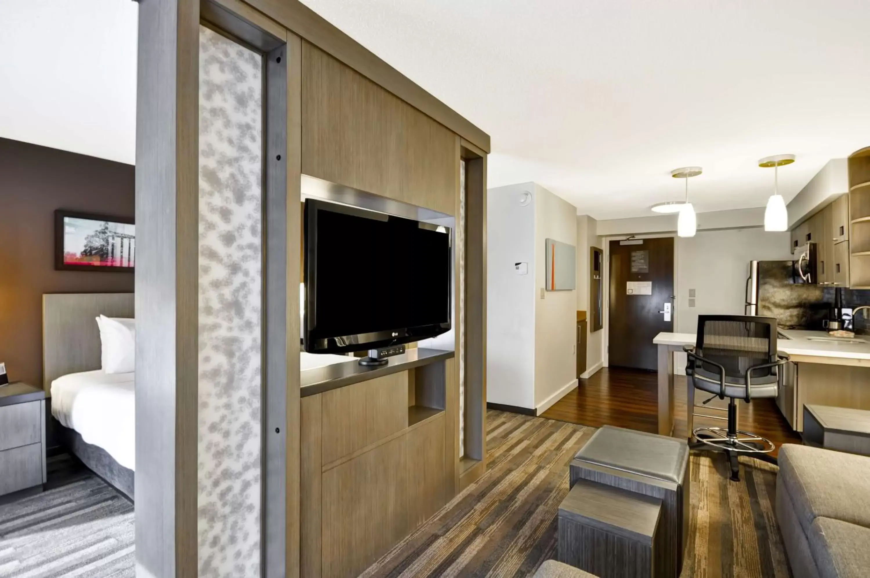 Photo of the whole room, TV/Entertainment Center in Hyatt House Atlanta Cobb Galleria