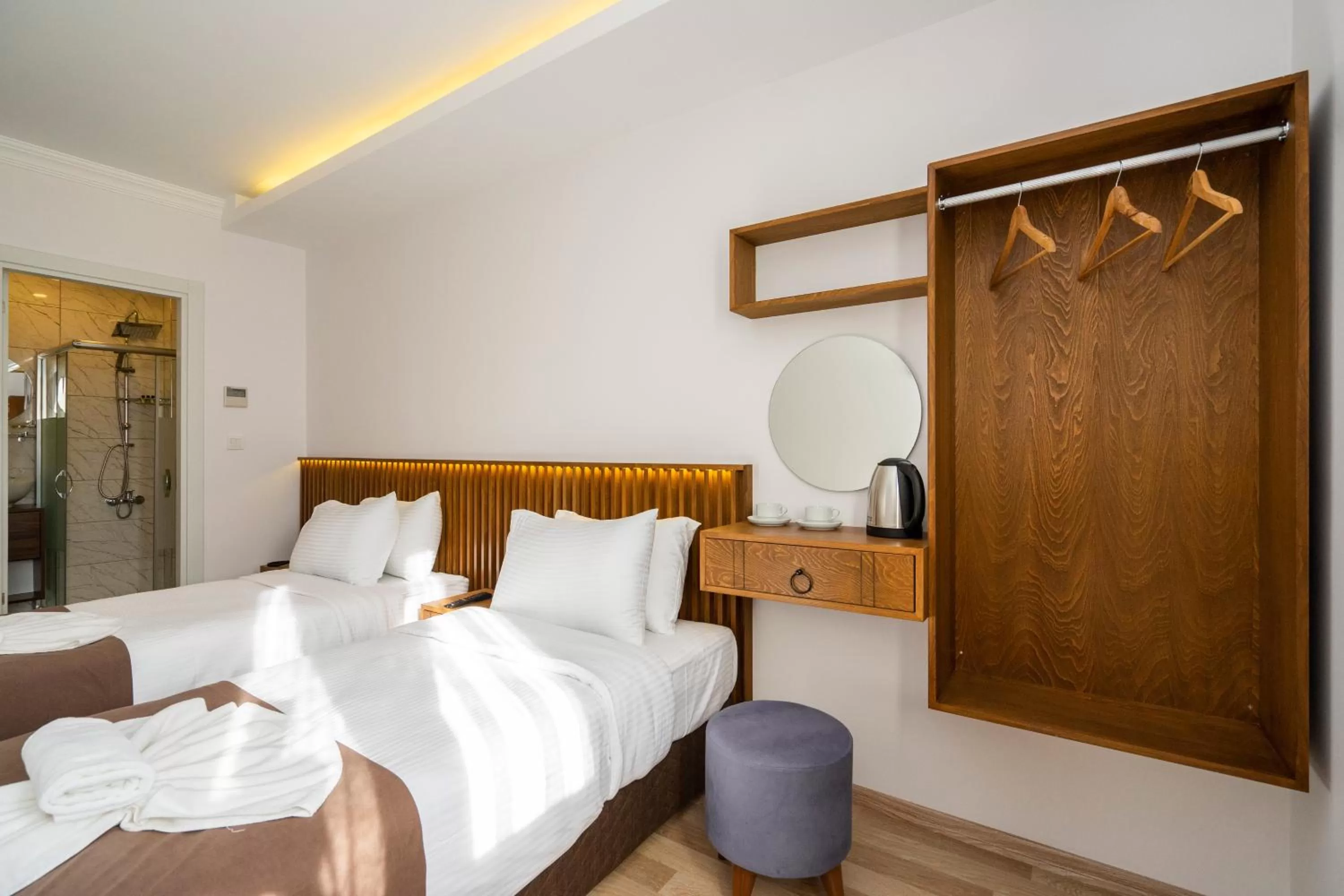 Bed in Castillo Rojo Hotel Istanbul