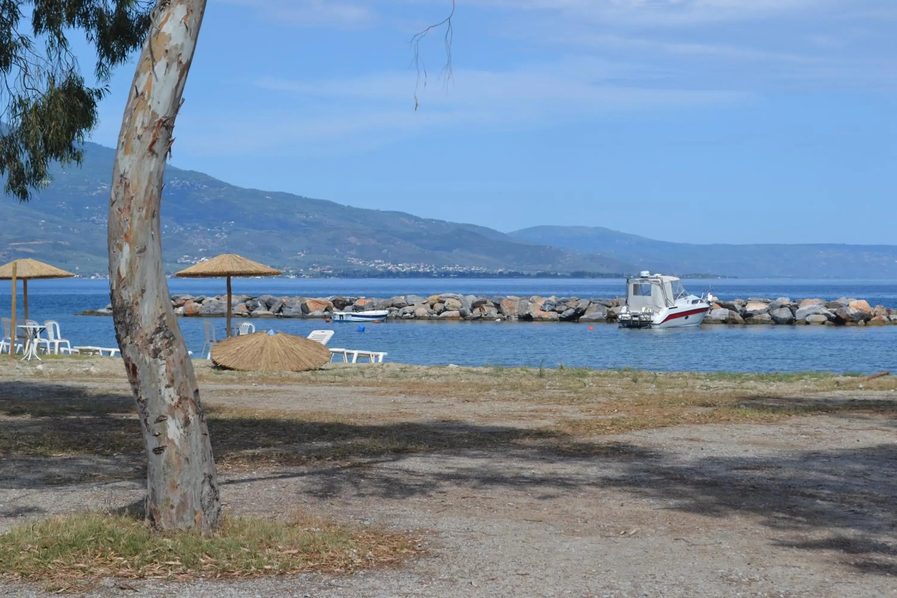 Area and facilities, Beach in Filoxenia Hotel