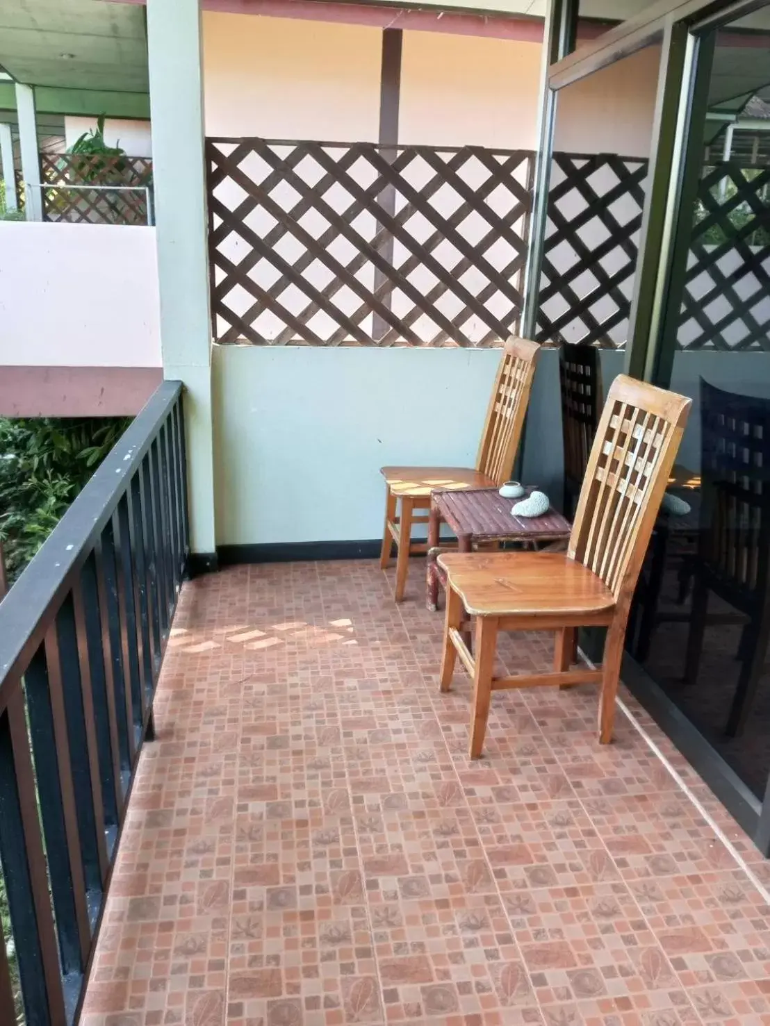 Balcony/Terrace in Faye Orchid Garden Resort