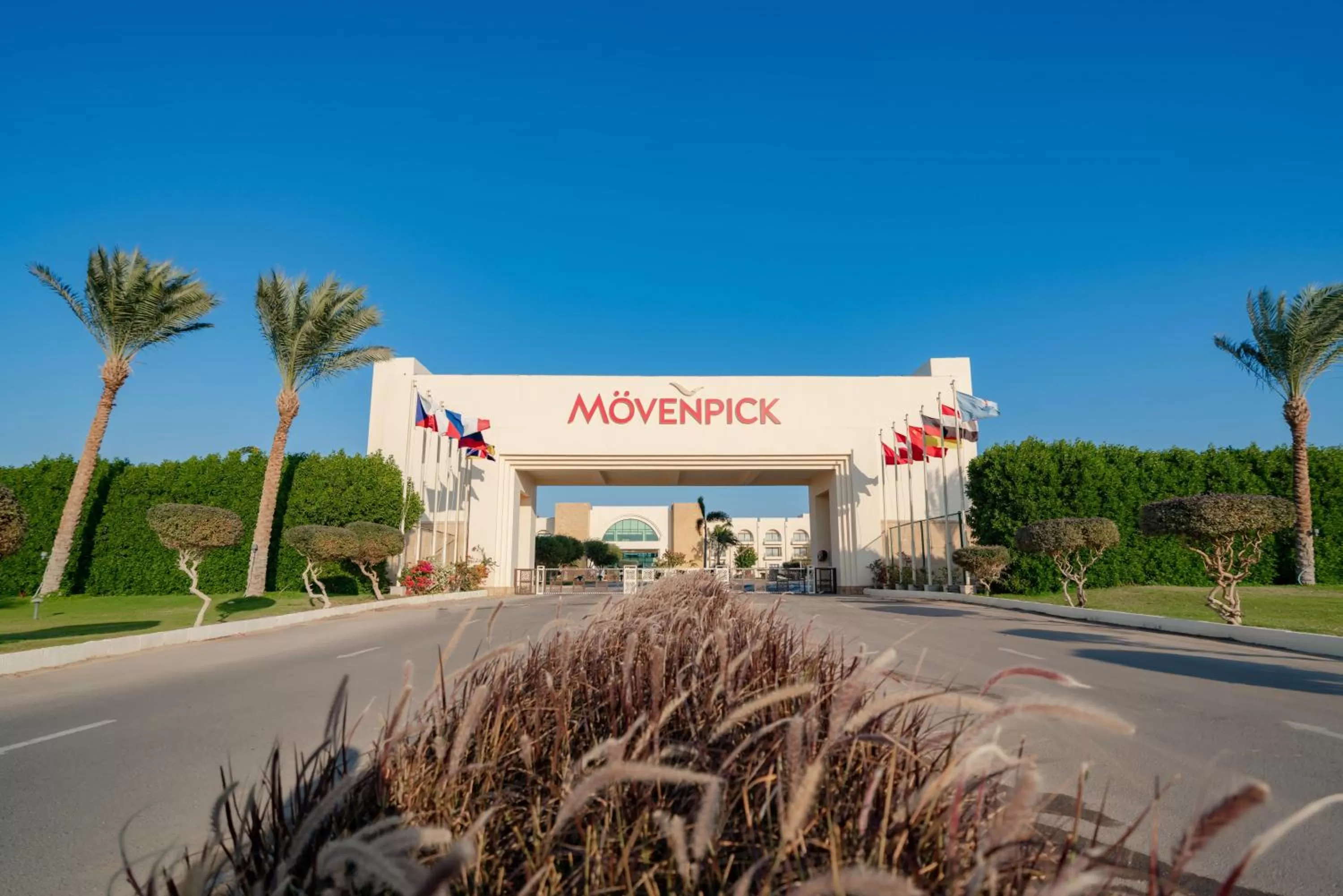 Property building in Movenpick Waterpark Resort & Spa Soma Bay