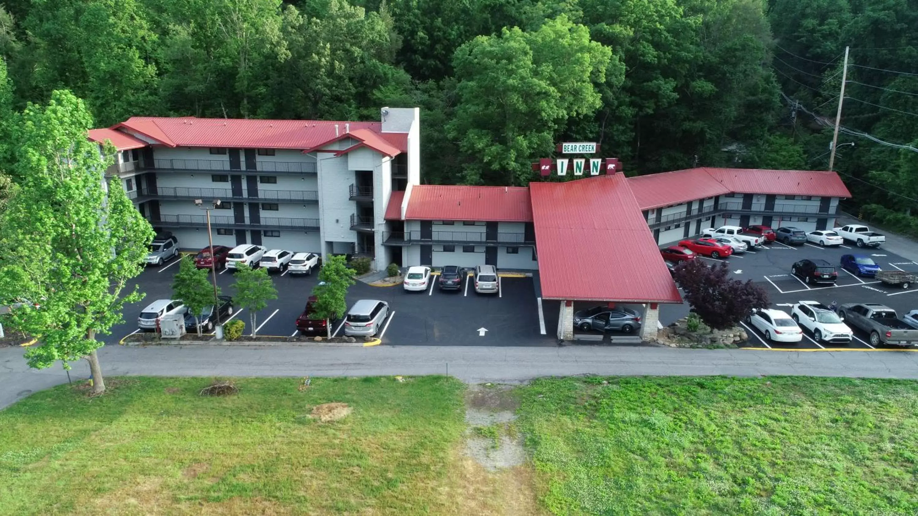 Bird's-eye View in Bear Creek Inn Gatlinburg, TN