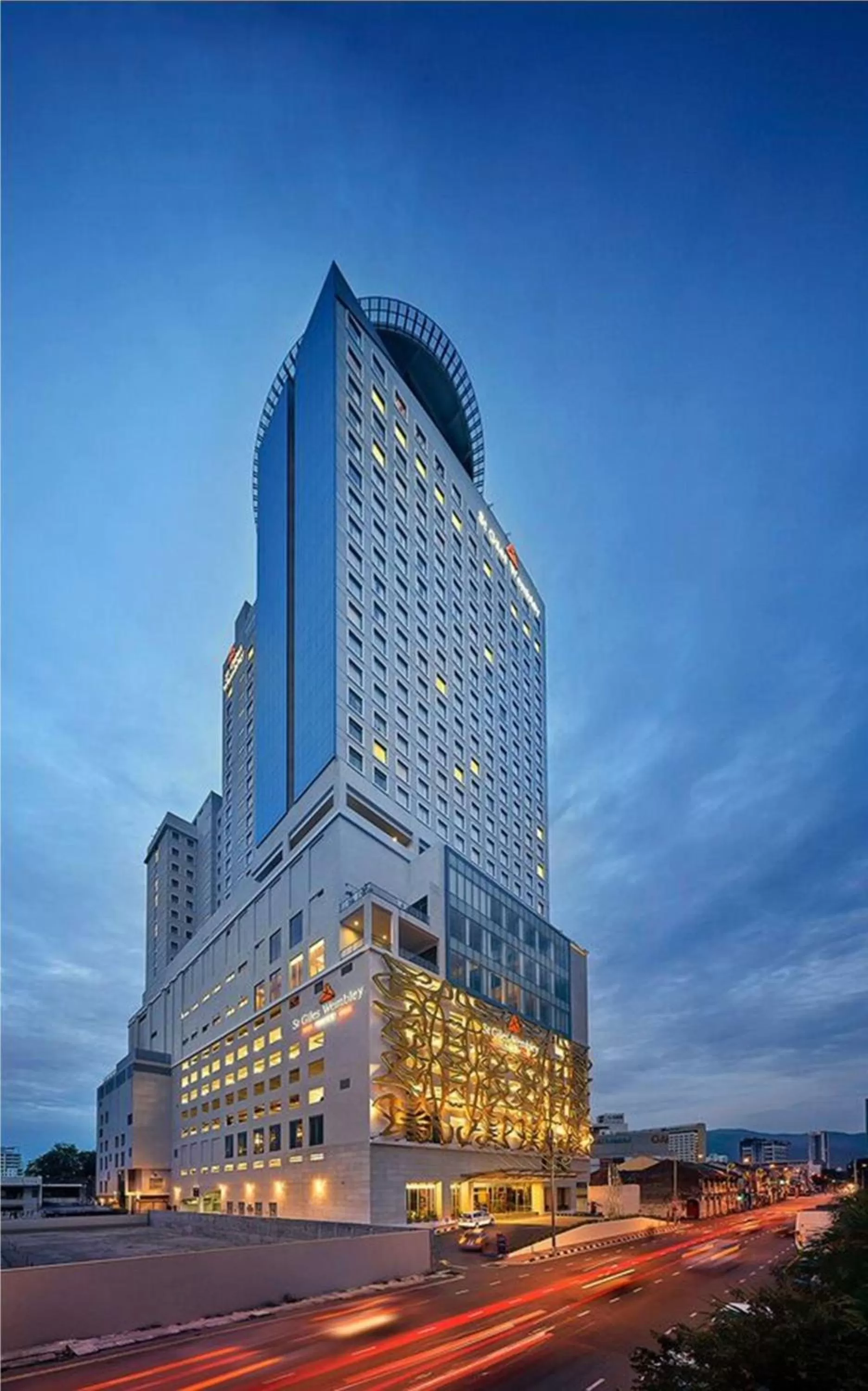 Facade/entrance in St Giles Wembley Penang