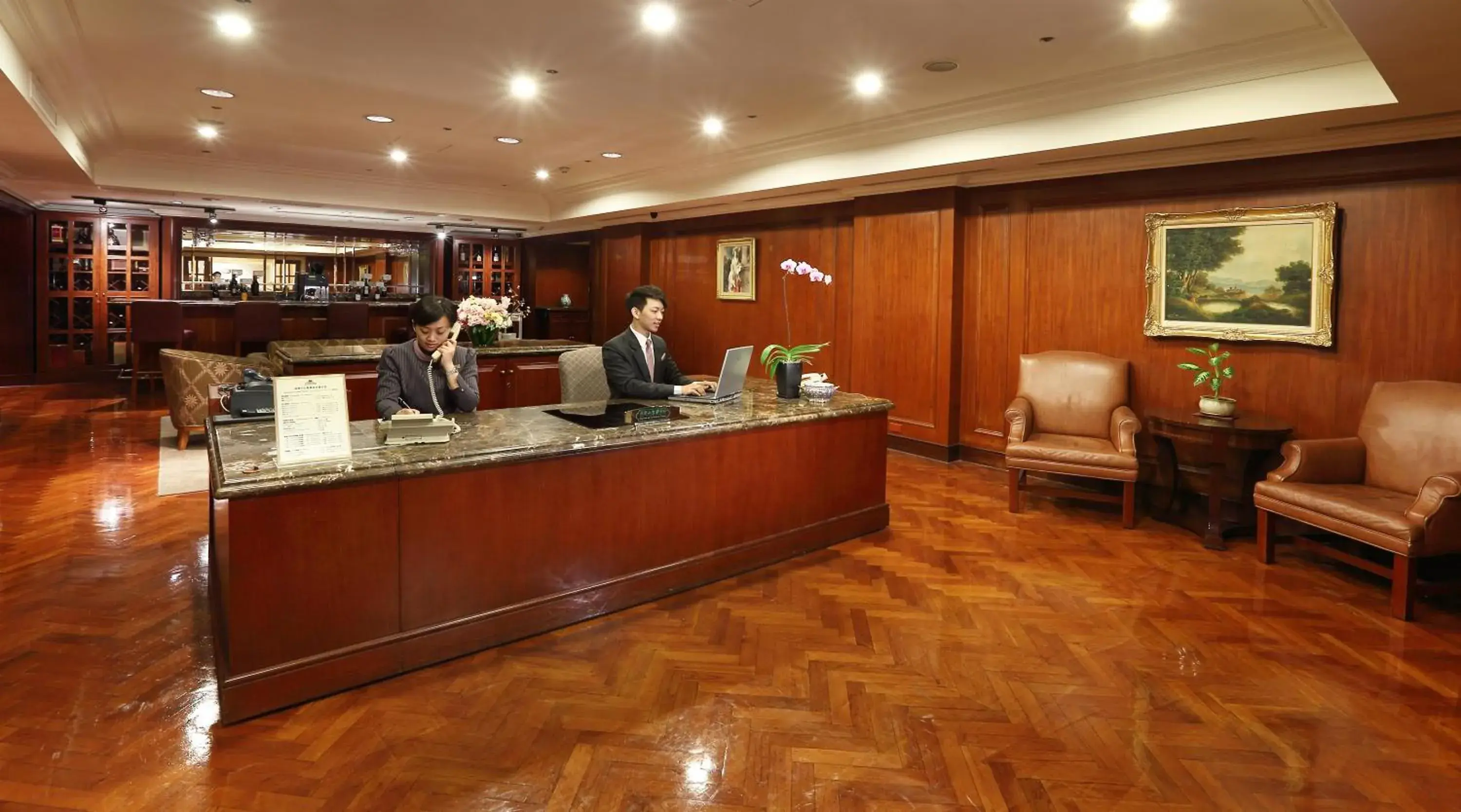 Lobby or reception in Han Hsien International Hotel