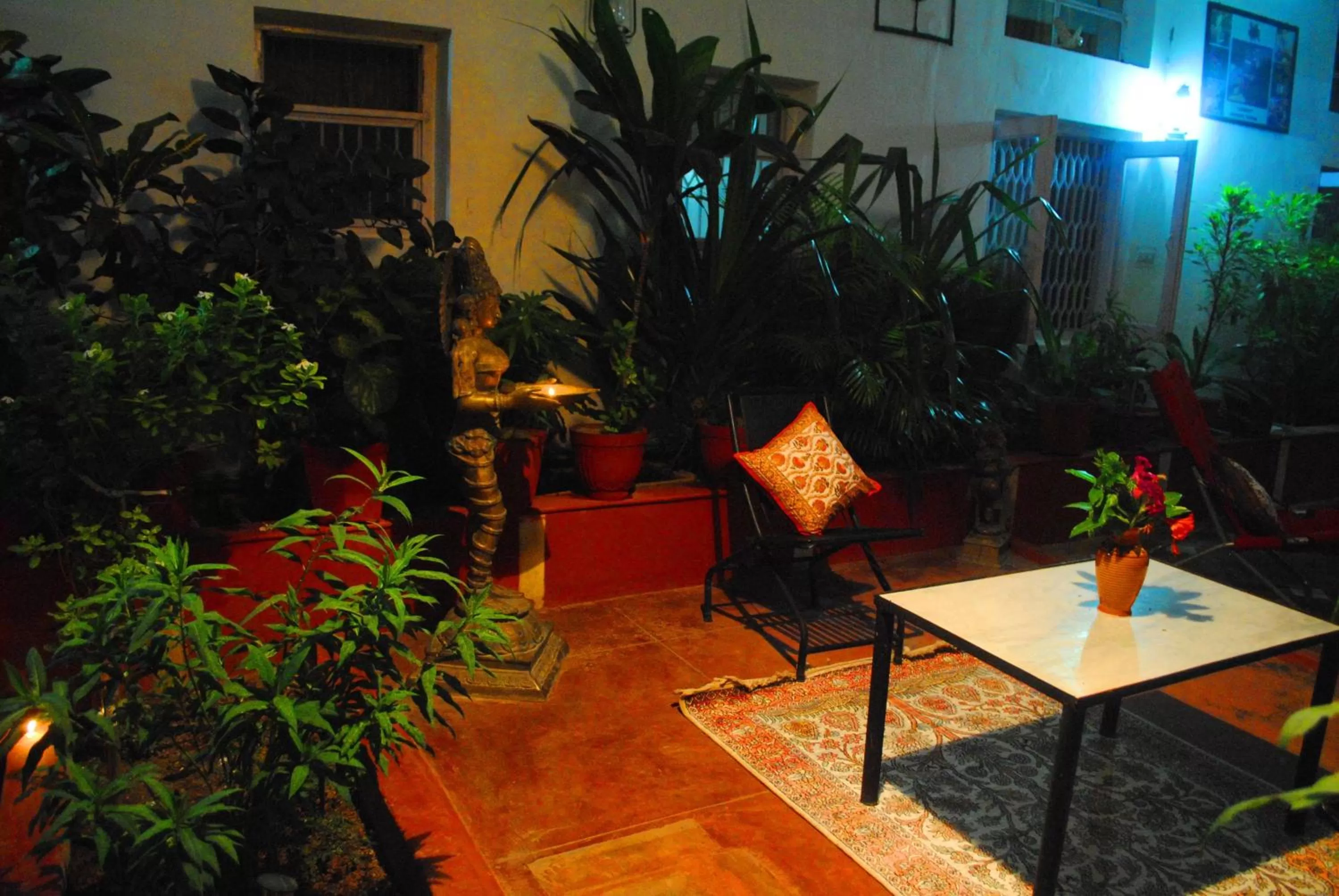 Patio in Hotel Harmony