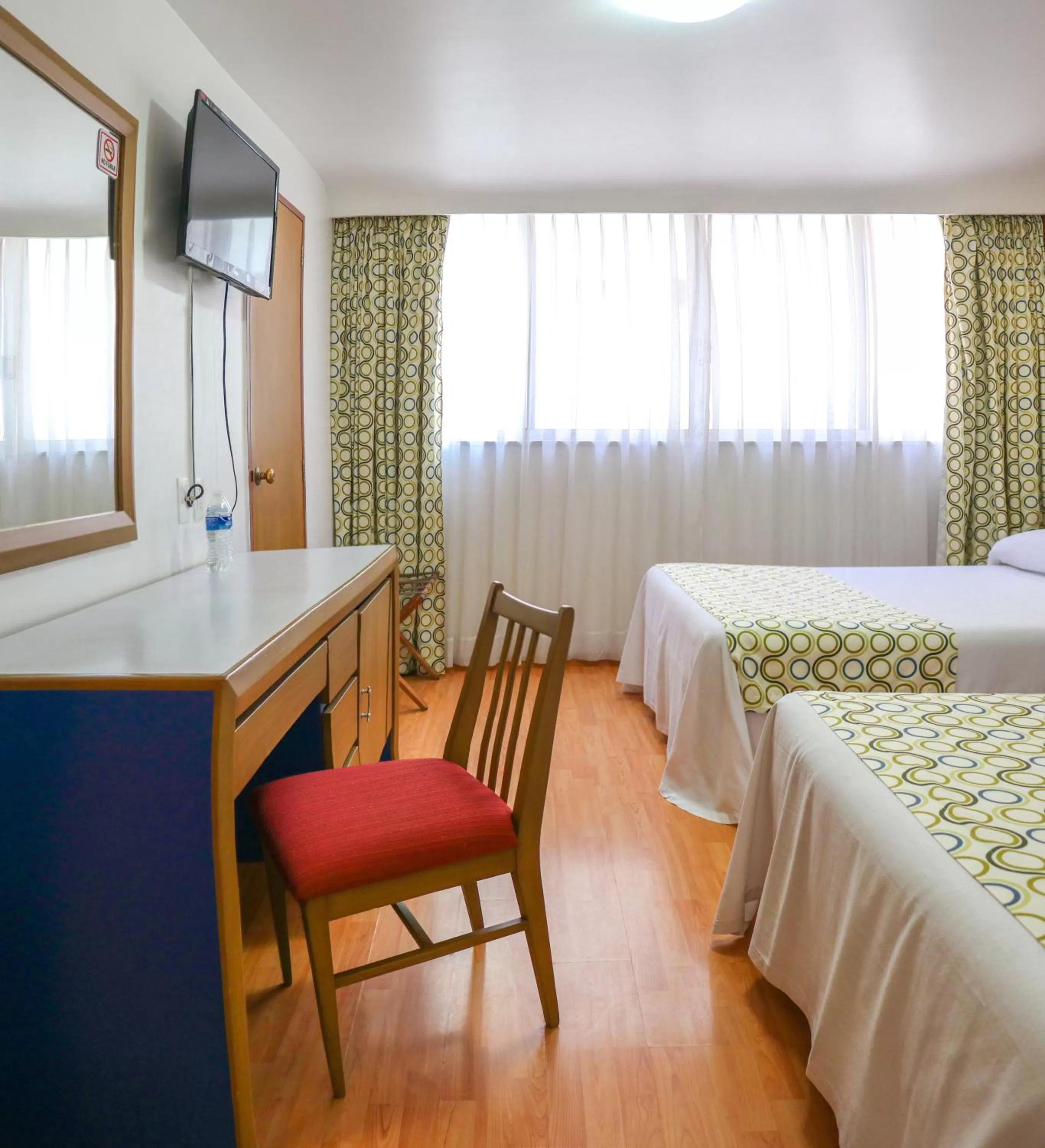 Bed in Hotel Palace México