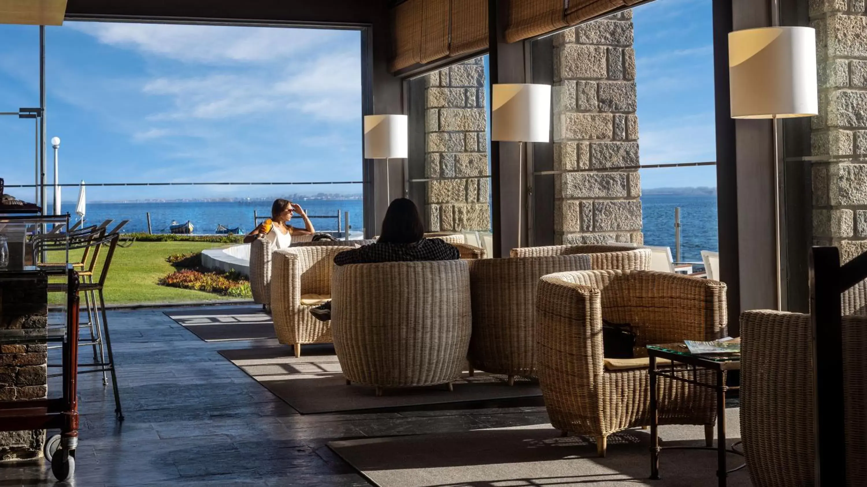 Lounge or bar in Pousada da Ria Lounge or bar in Pousada da Ria