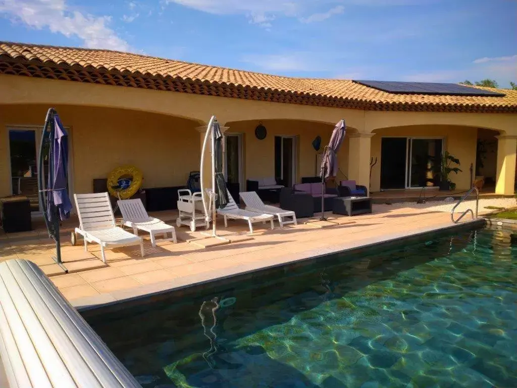 Swimming Pool in Villa Les Marmottes