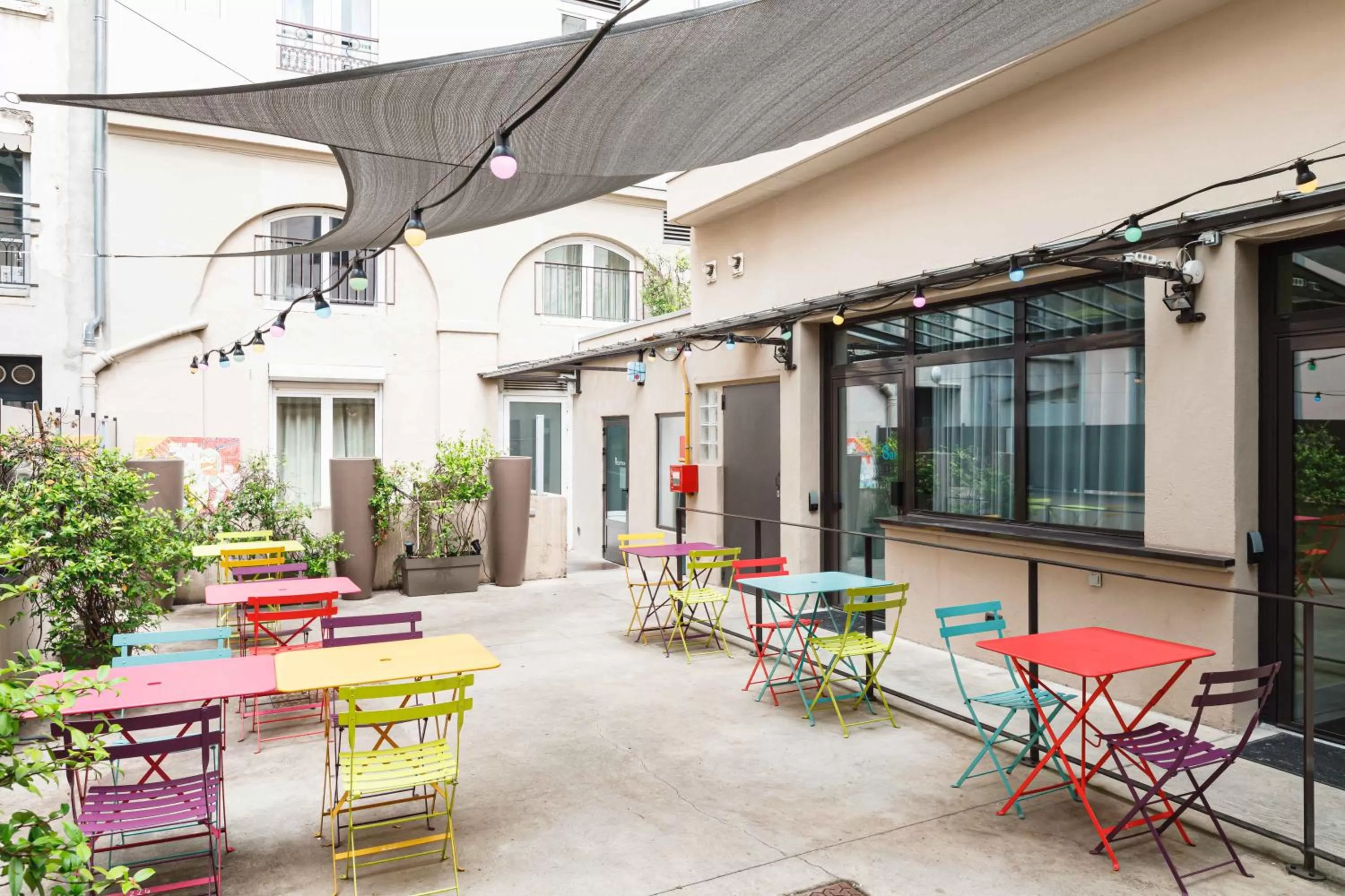 Balcony/Terrace in Greet Hotel Lyon Confluence