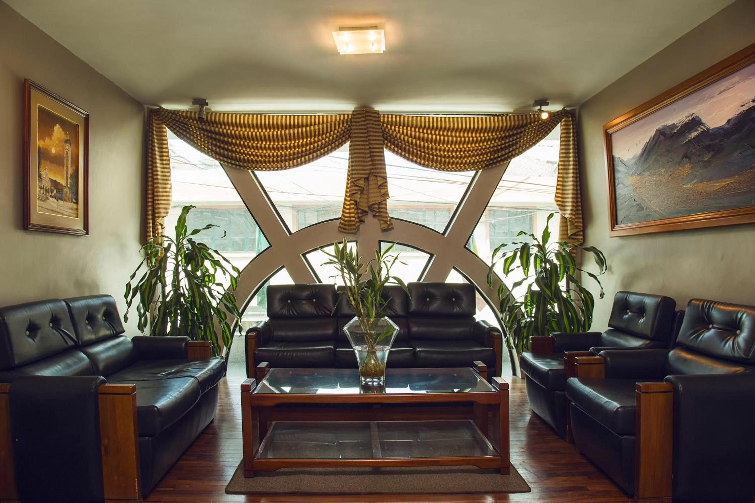 Living room in Hotel Podocarpus