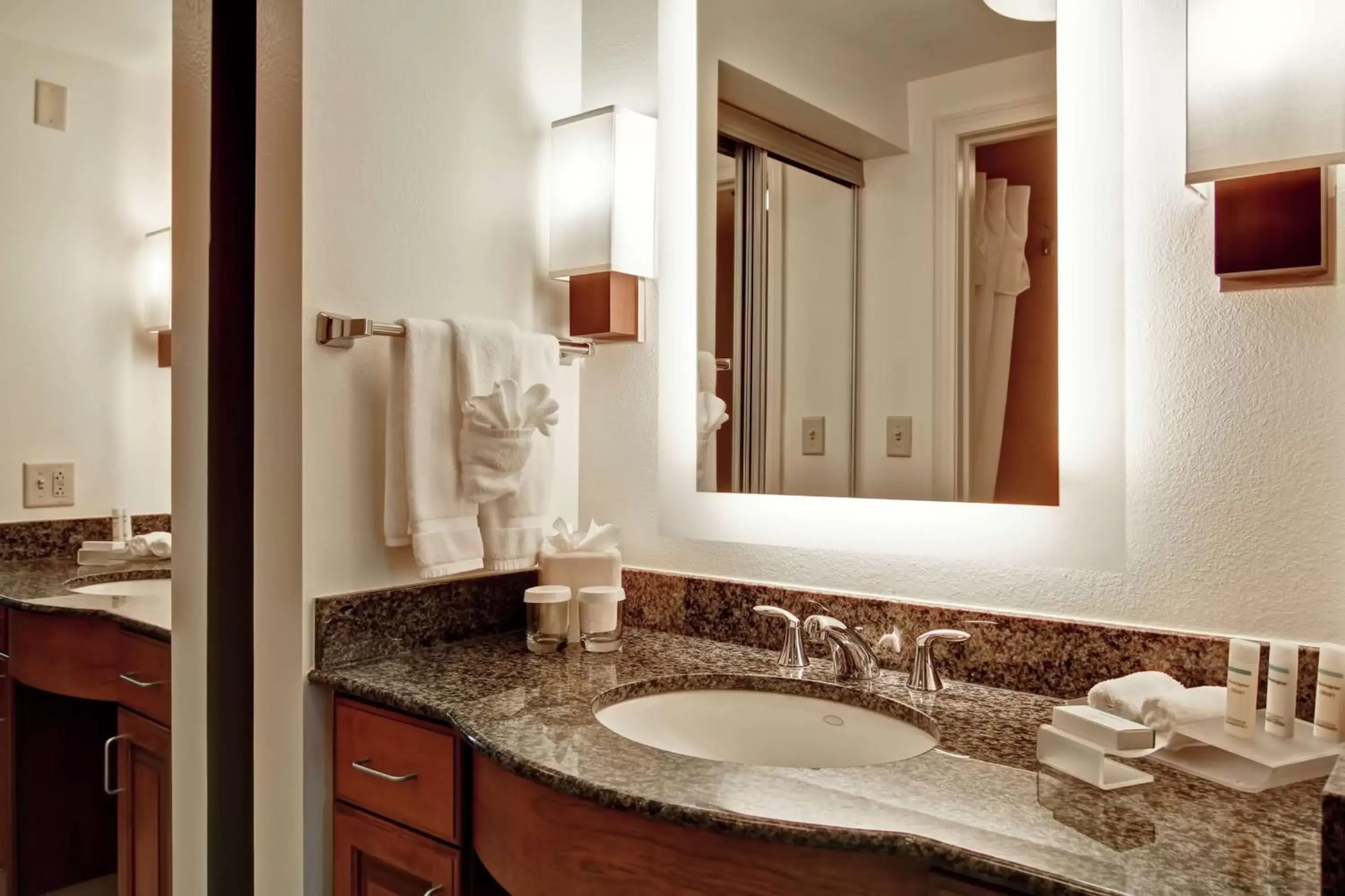 Bathroom in Homewood Suites by Hilton Omaha - Downtown