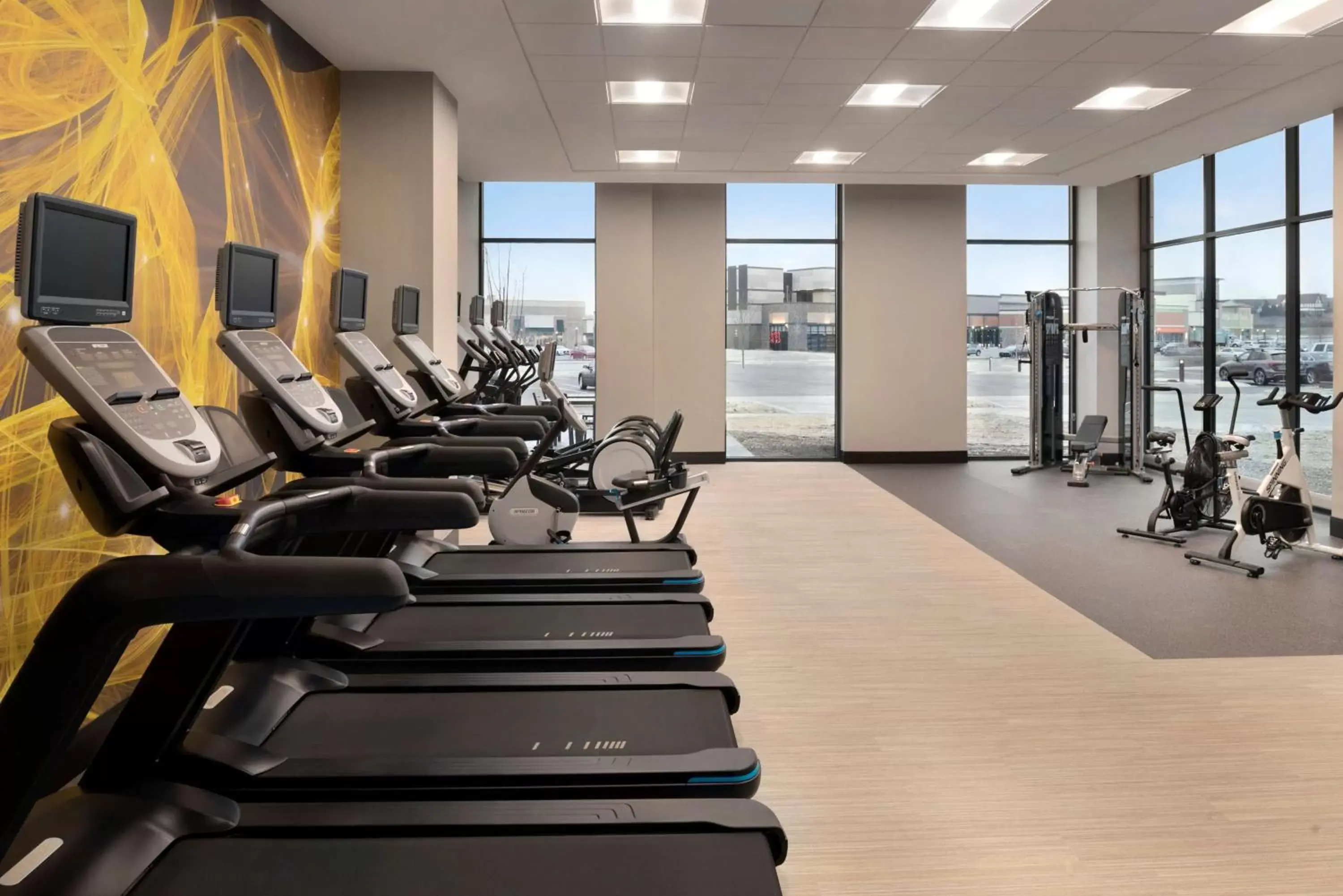 Fitness centre/facilities, Fitness Center/Facilities in Hilton Garden Inn Milwaukee Brookfield Conference Center