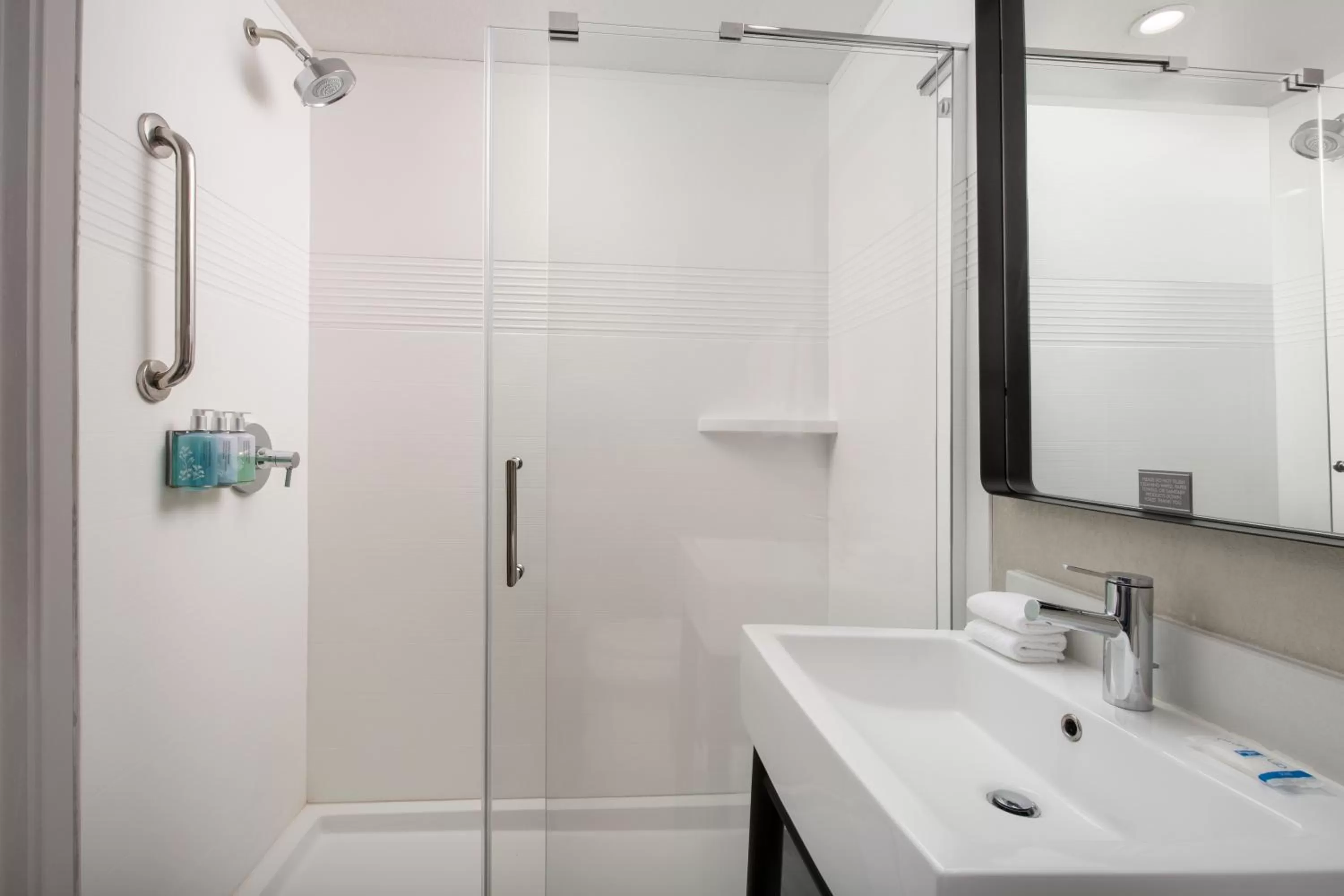 Shower in Rodeway Inn St Augustine Historic District