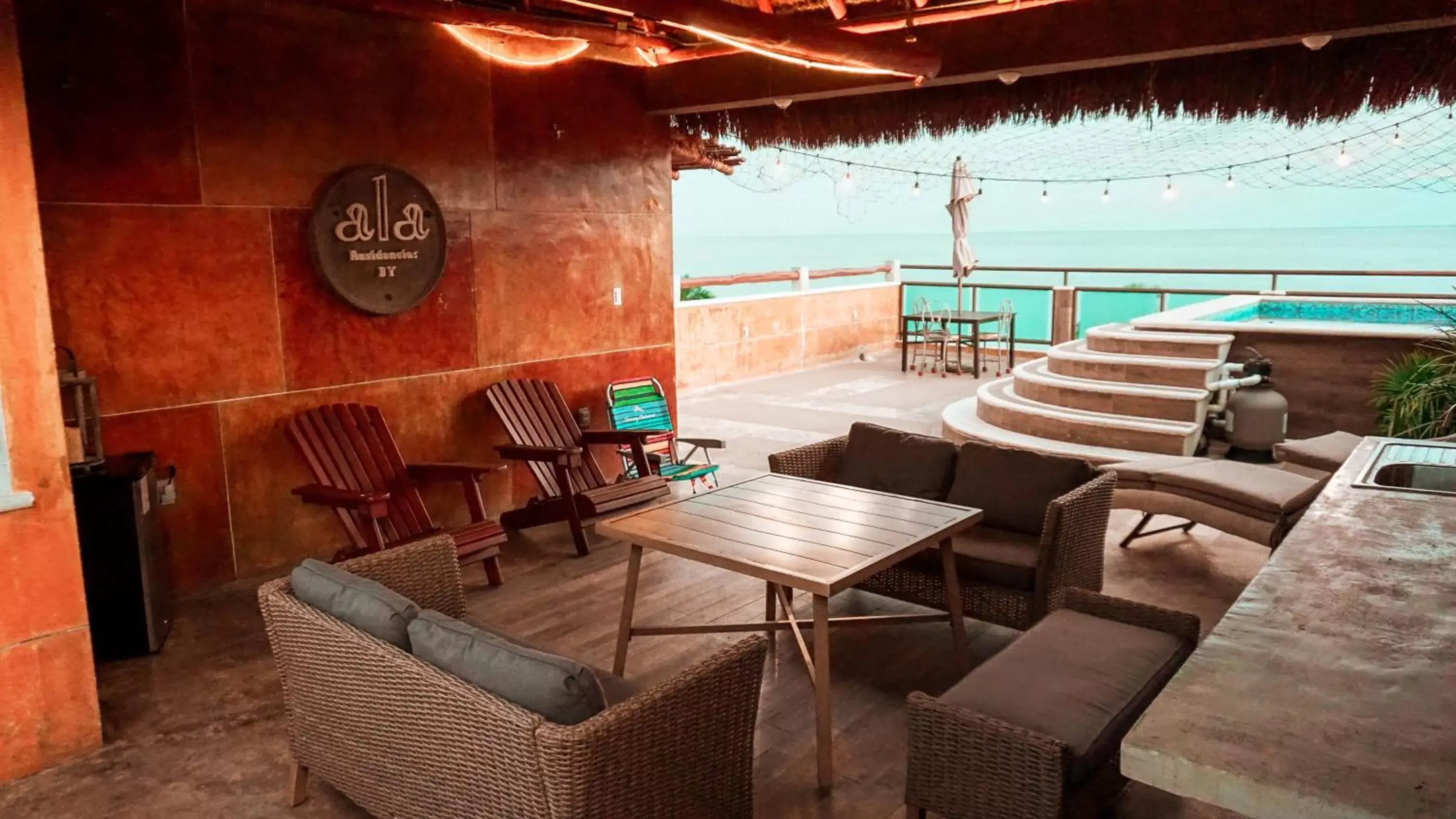 Swimming pool in Apartamentos "Ala Residencias" Swimming pool in Apartamentos "Ala Residencias"