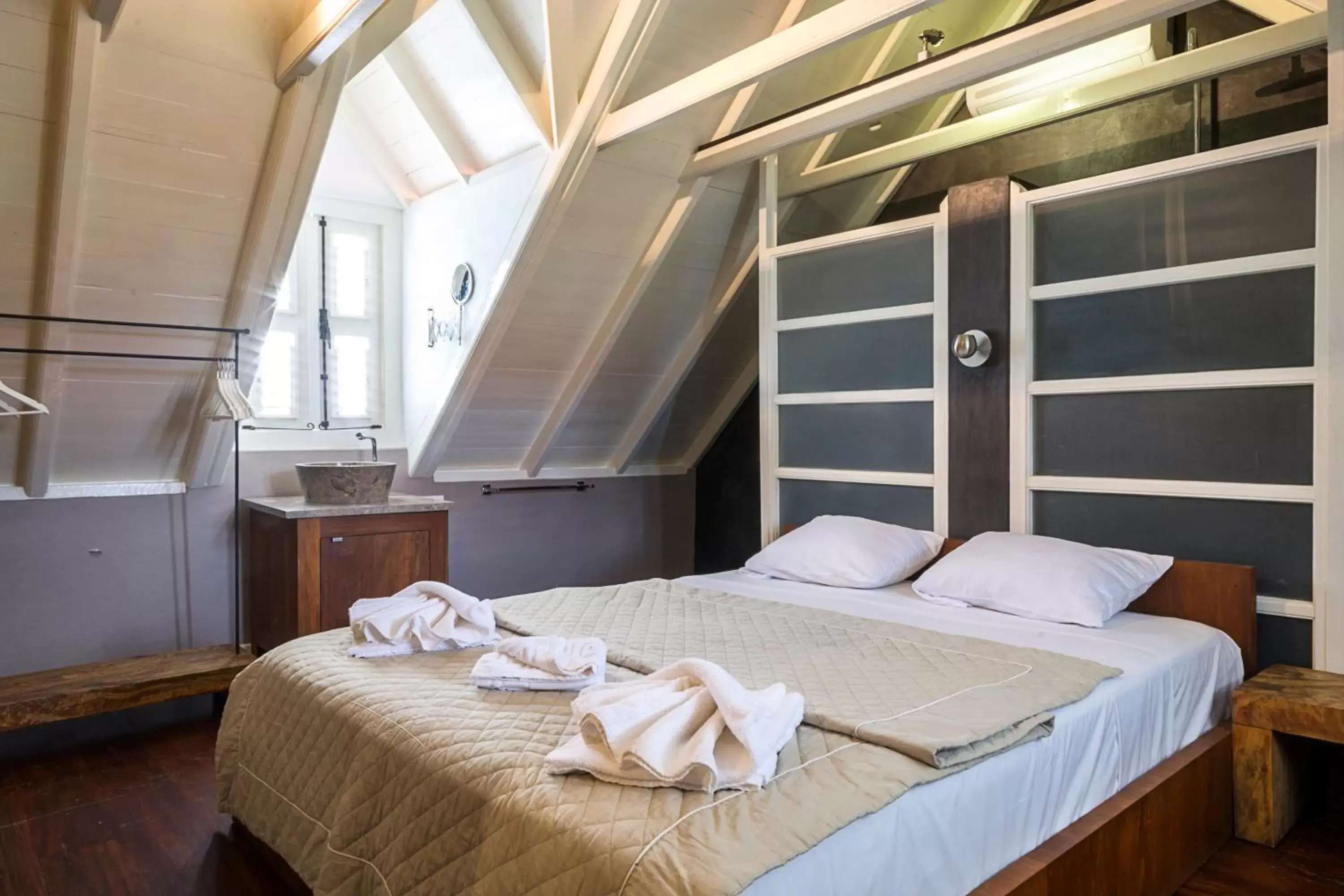 Bathroom, Bed in Pietermaai Boutique Hotel