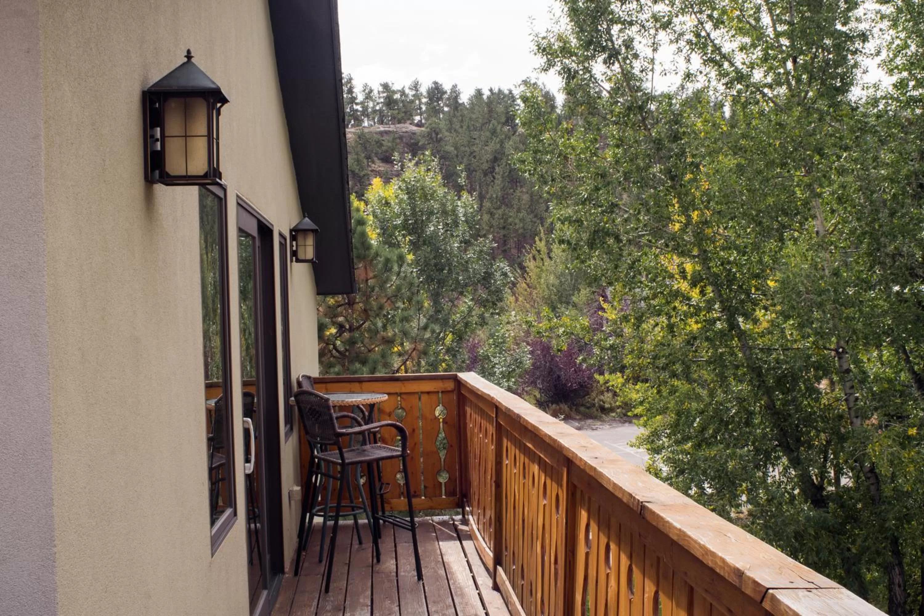 Balcony/Terrace in Silver Moon Inn