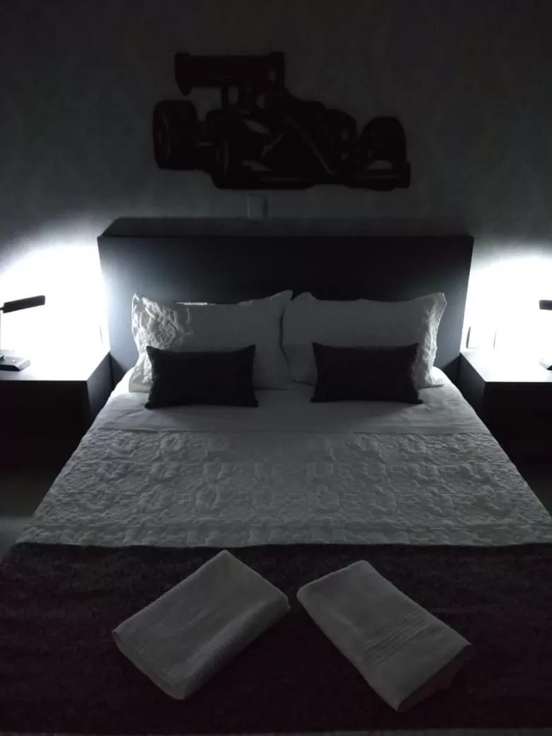 Bed in Hotel Ville House Premium