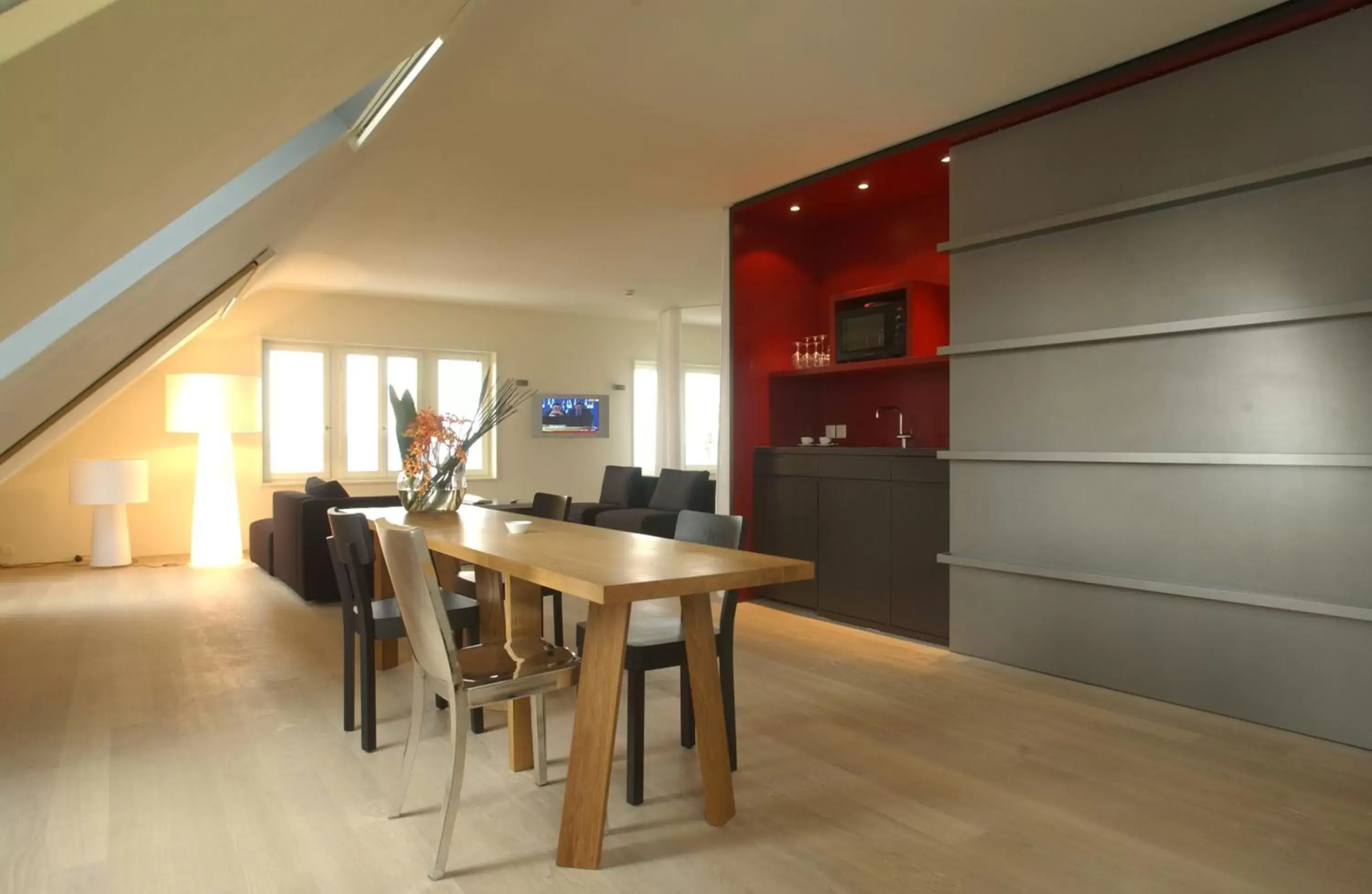 Living room, Dining Area in Sorell Hotel Rigiblick - Studios & Spa Suites