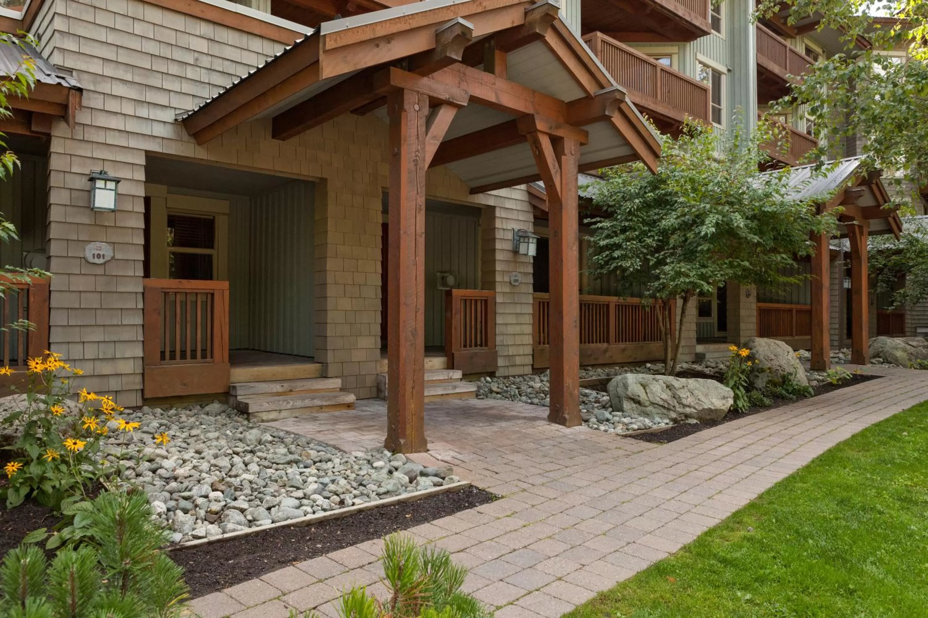 Facade/entrance in Horstman House by Whistler Premier
