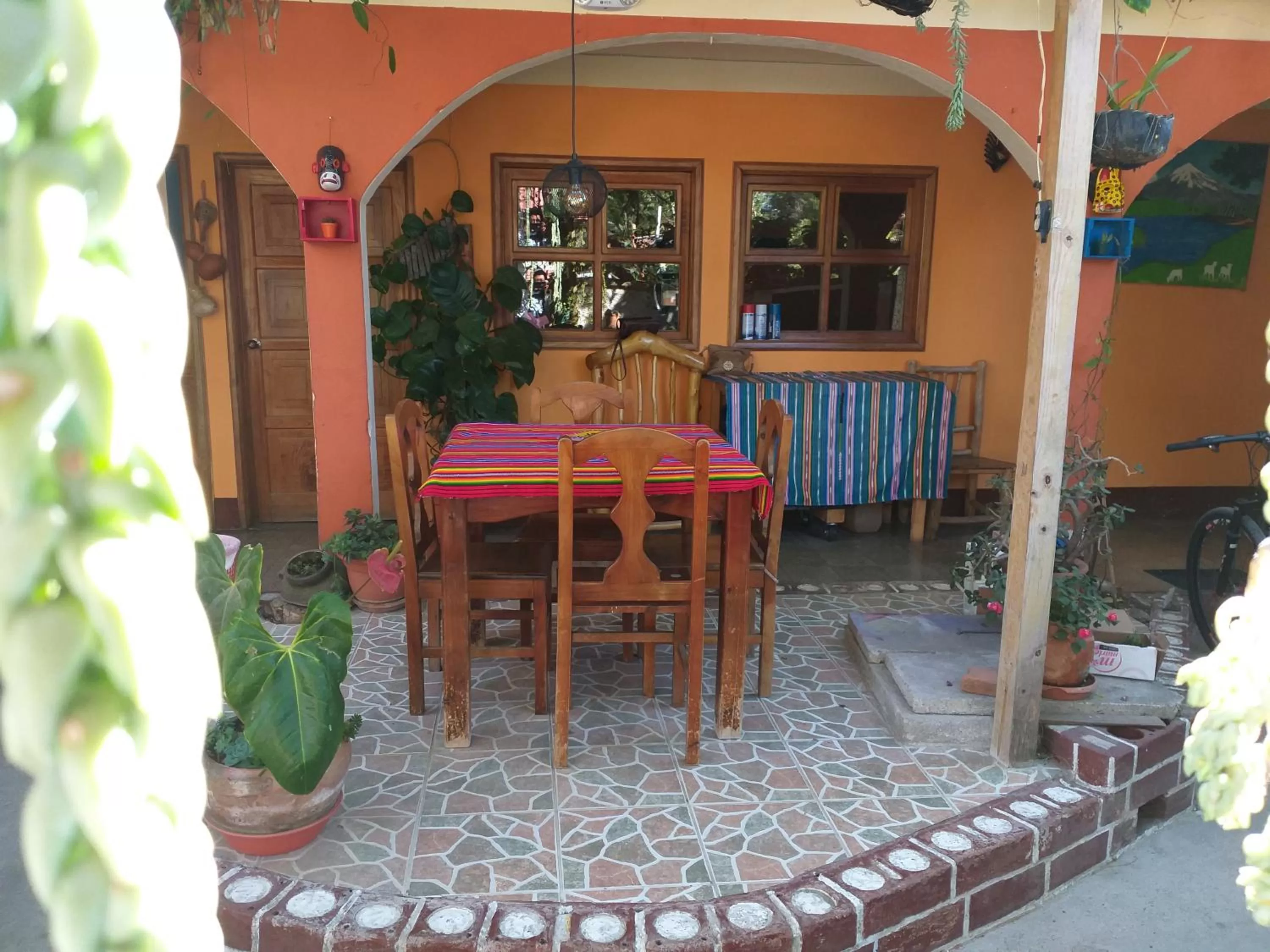 Patio in Hospedaje El Viajero