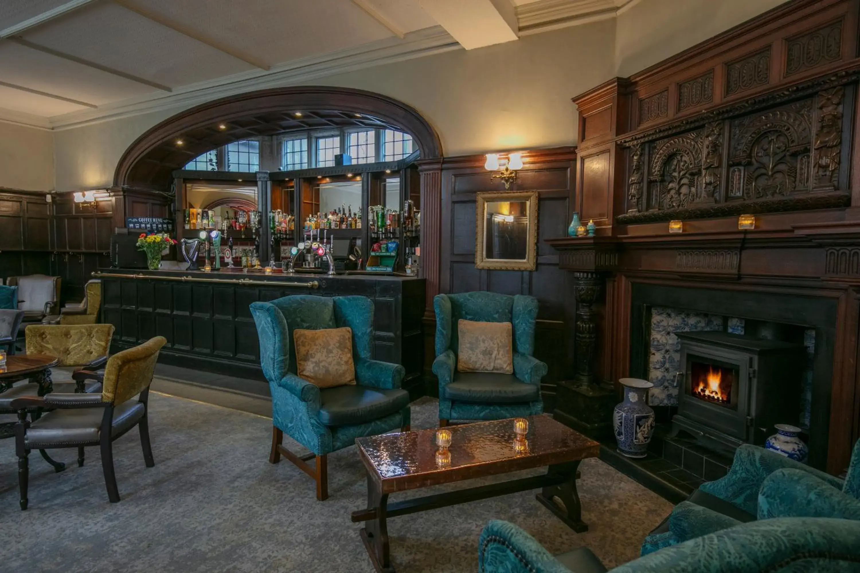 Lounge or bar in Weston Hall Hotel Sure Hotel Collection by Best Western
