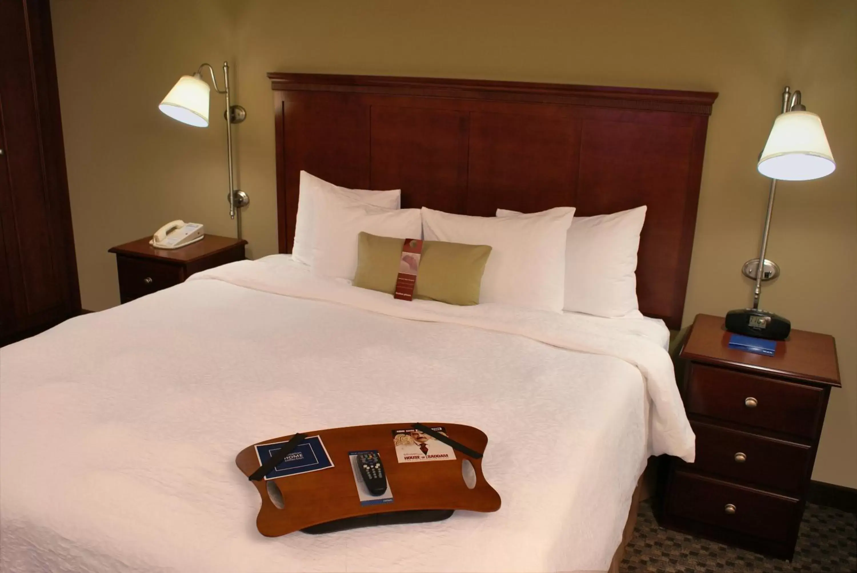 Bed in The Addison Hotel SureStay Collection by Best Western