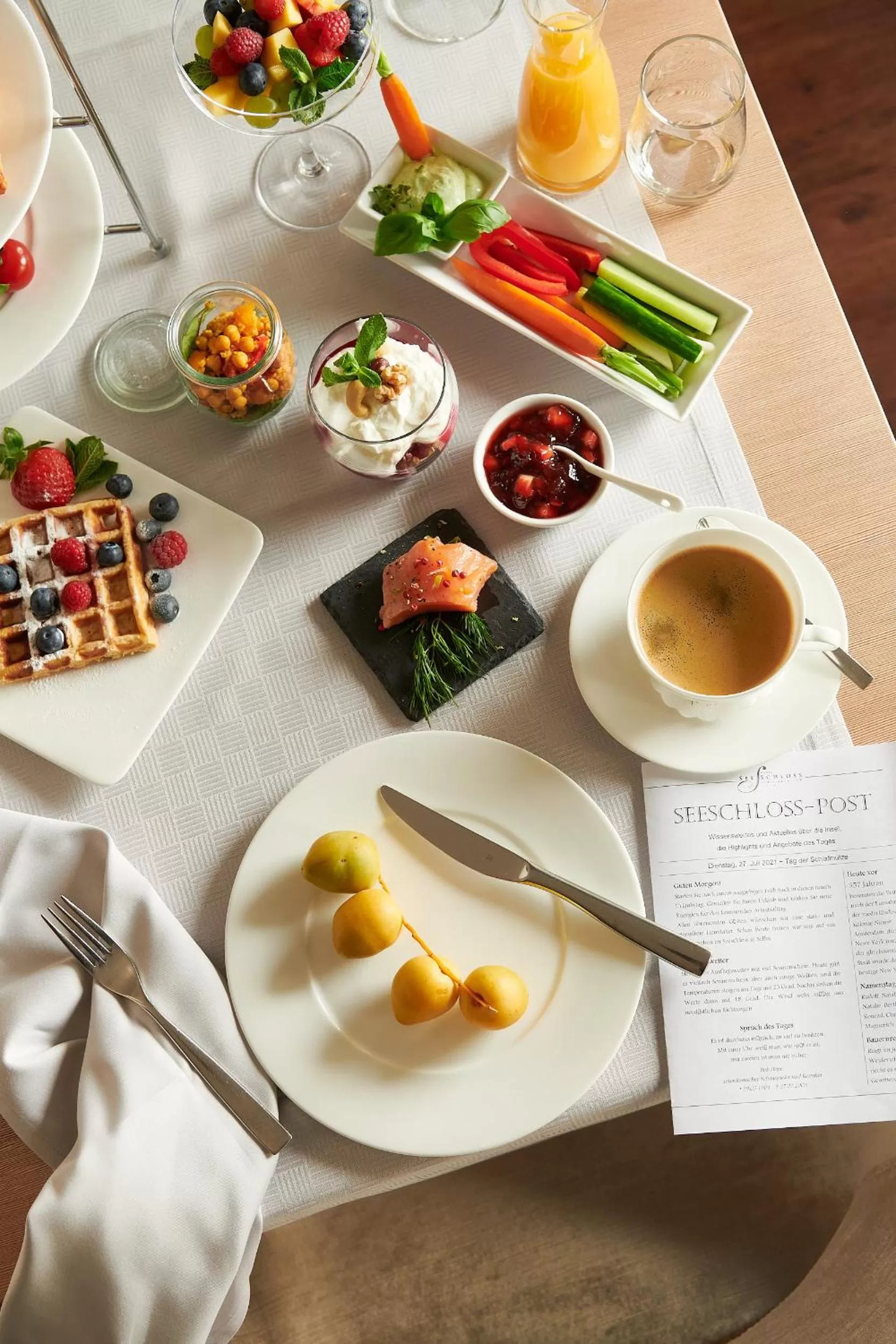 Restaurant/places to eat, Breakfast in Seeschloss Sellin