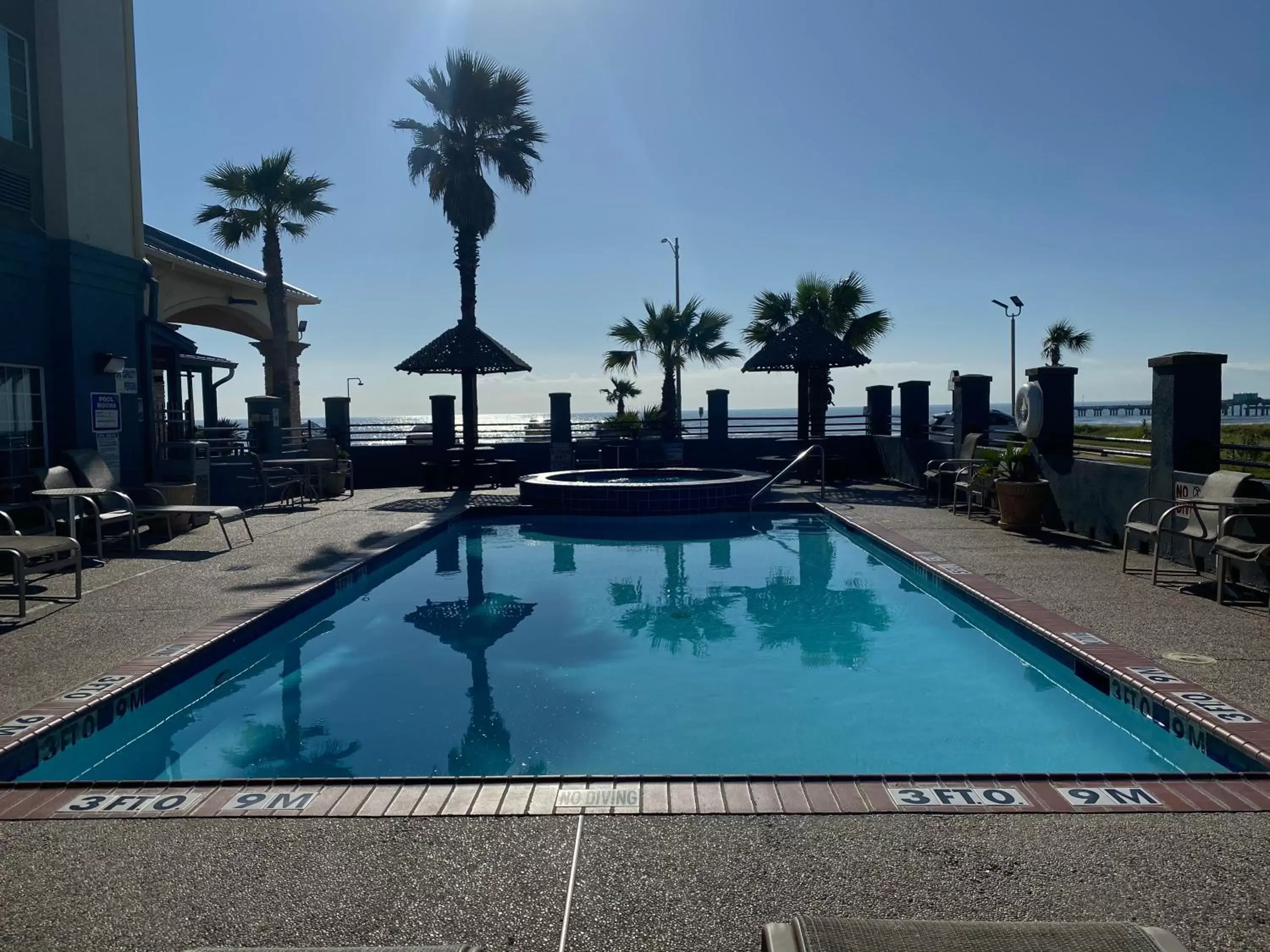 Swimming Pool in Galveston Beach Hotel