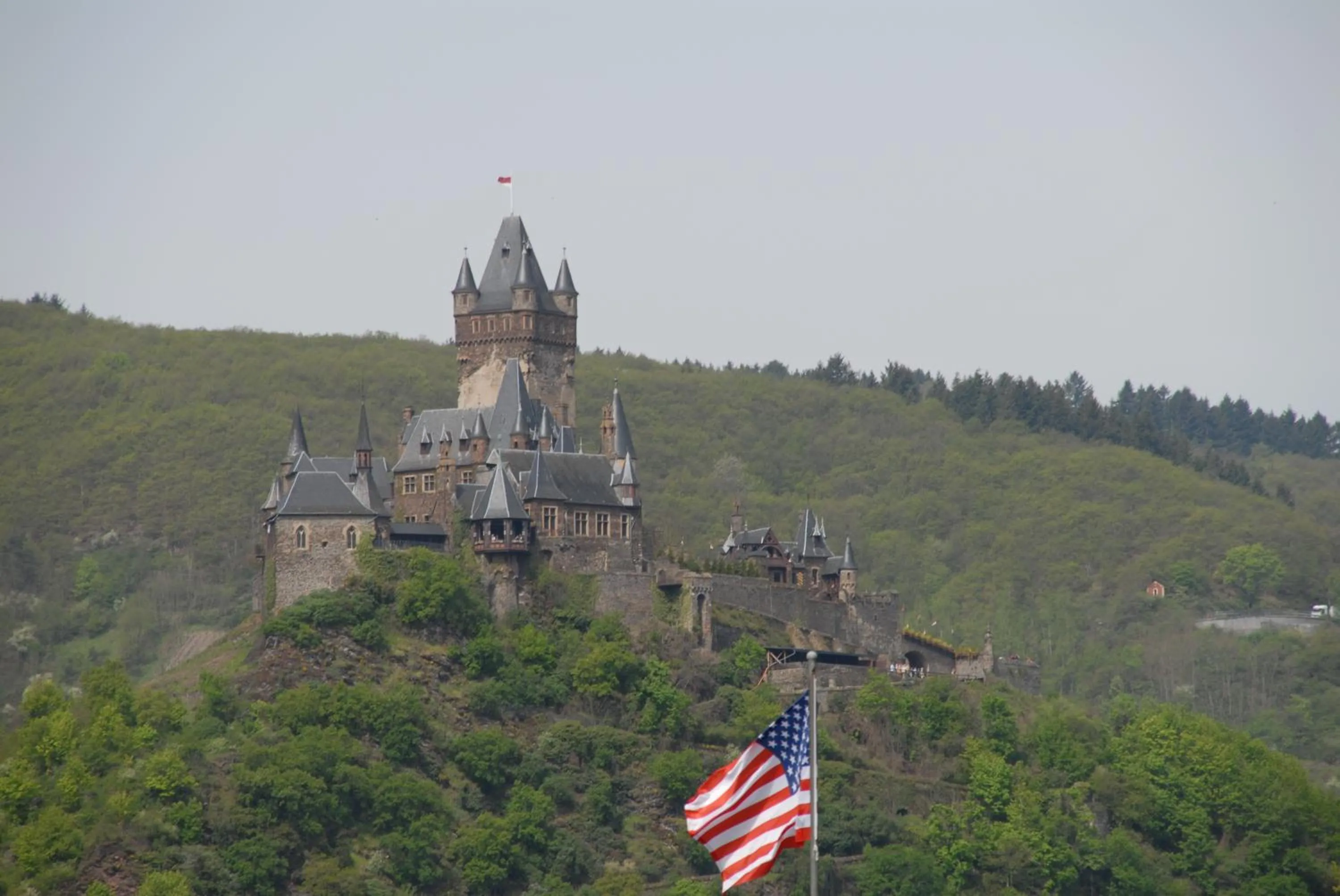 View (from property/room) in Stumbergers Hotel - free parking -